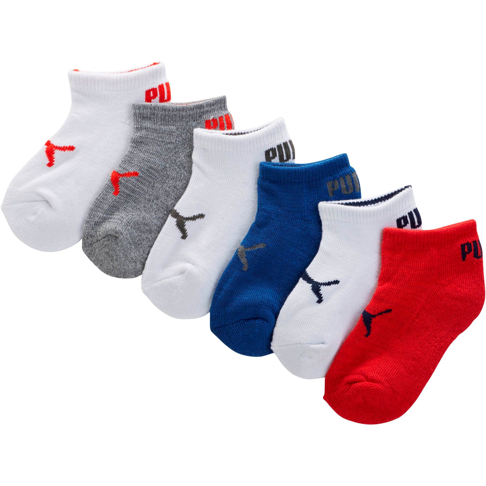 Toddler Boys' Low Cut Socks (6 Pack 