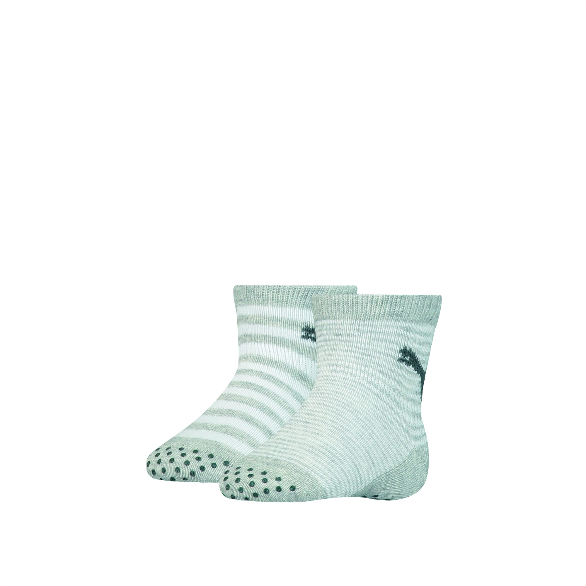 Lot De Deux Paires De Chaussettes Antiderapantes Pour Bebes Puma Moins De Puma France