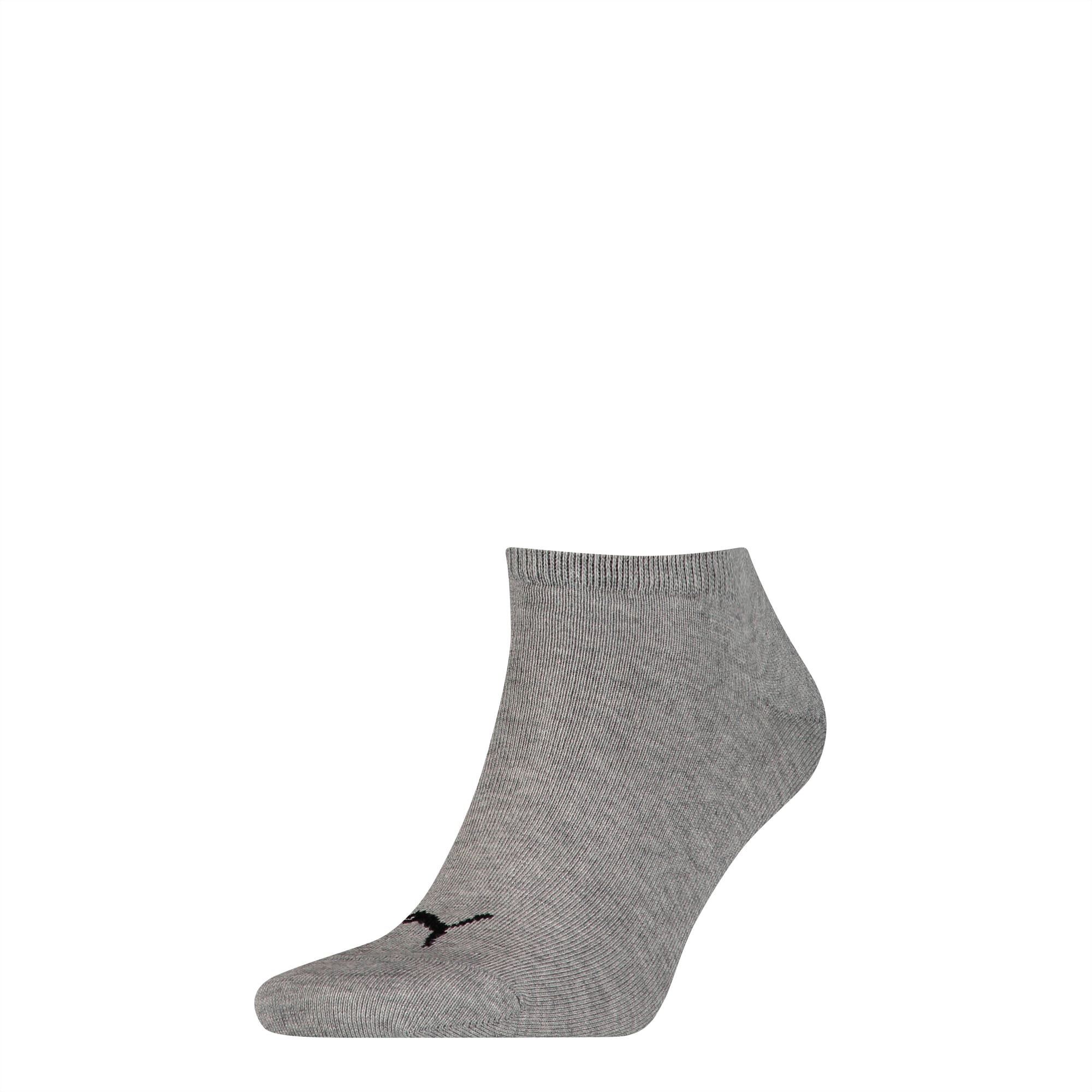 Basic Trainers Socks 1 Pack, mid grey melange / black, large-SEA