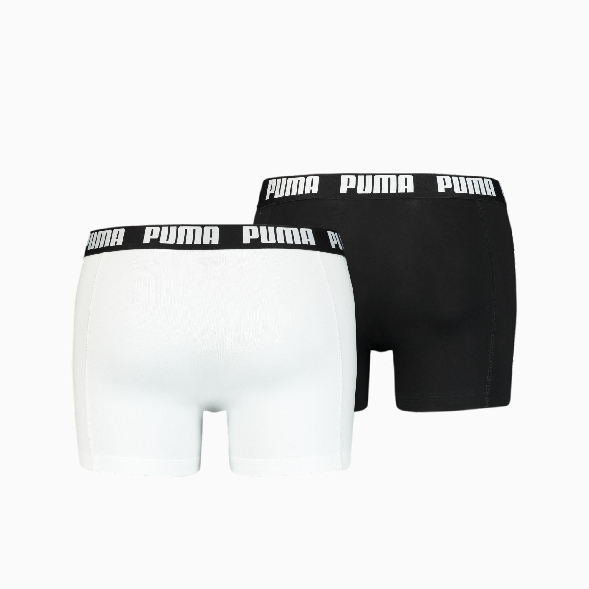 Boxer shorts Puma 2 Pack Basic Boxers White/ Black