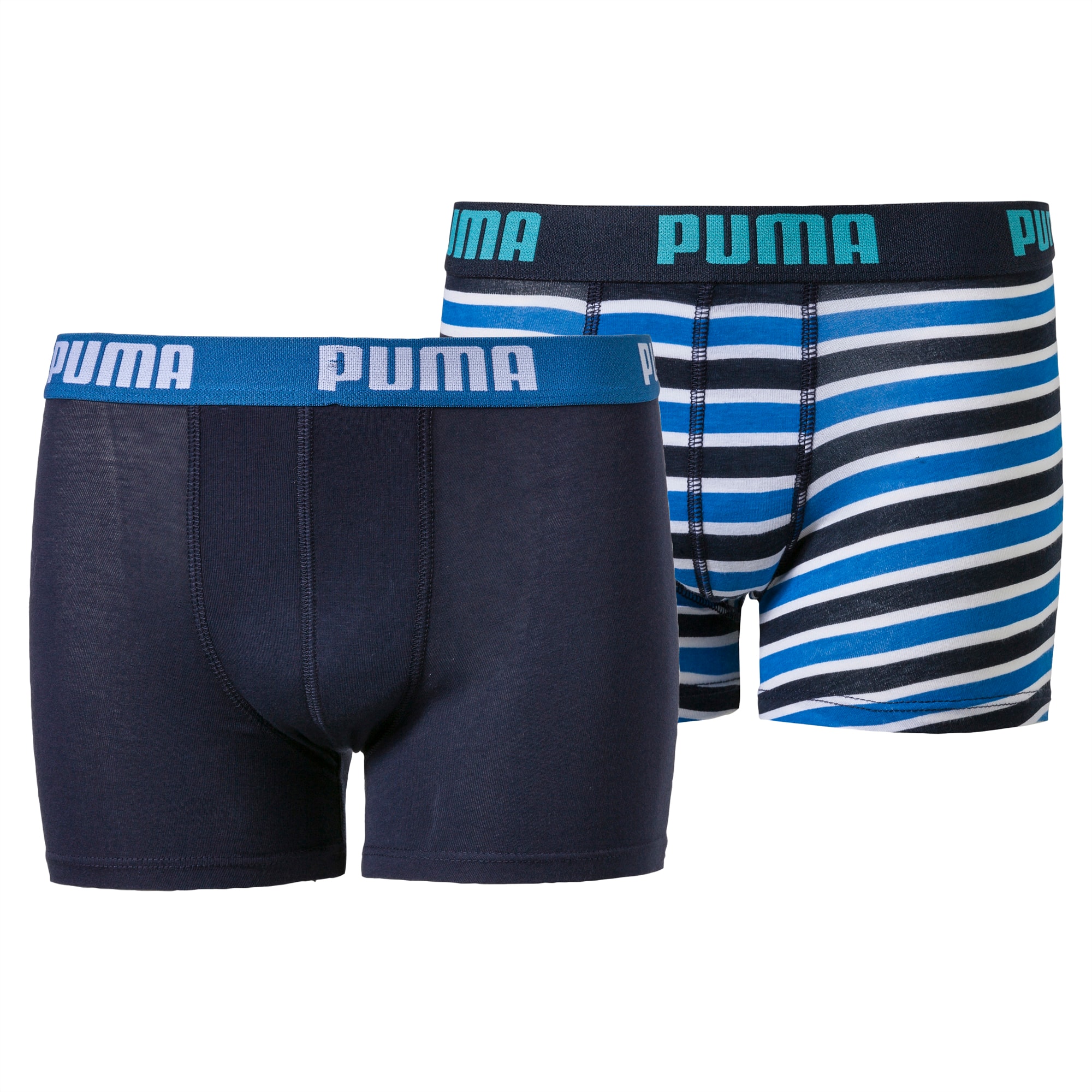 Boys' Printed Stripe Basic Boxer Shorts