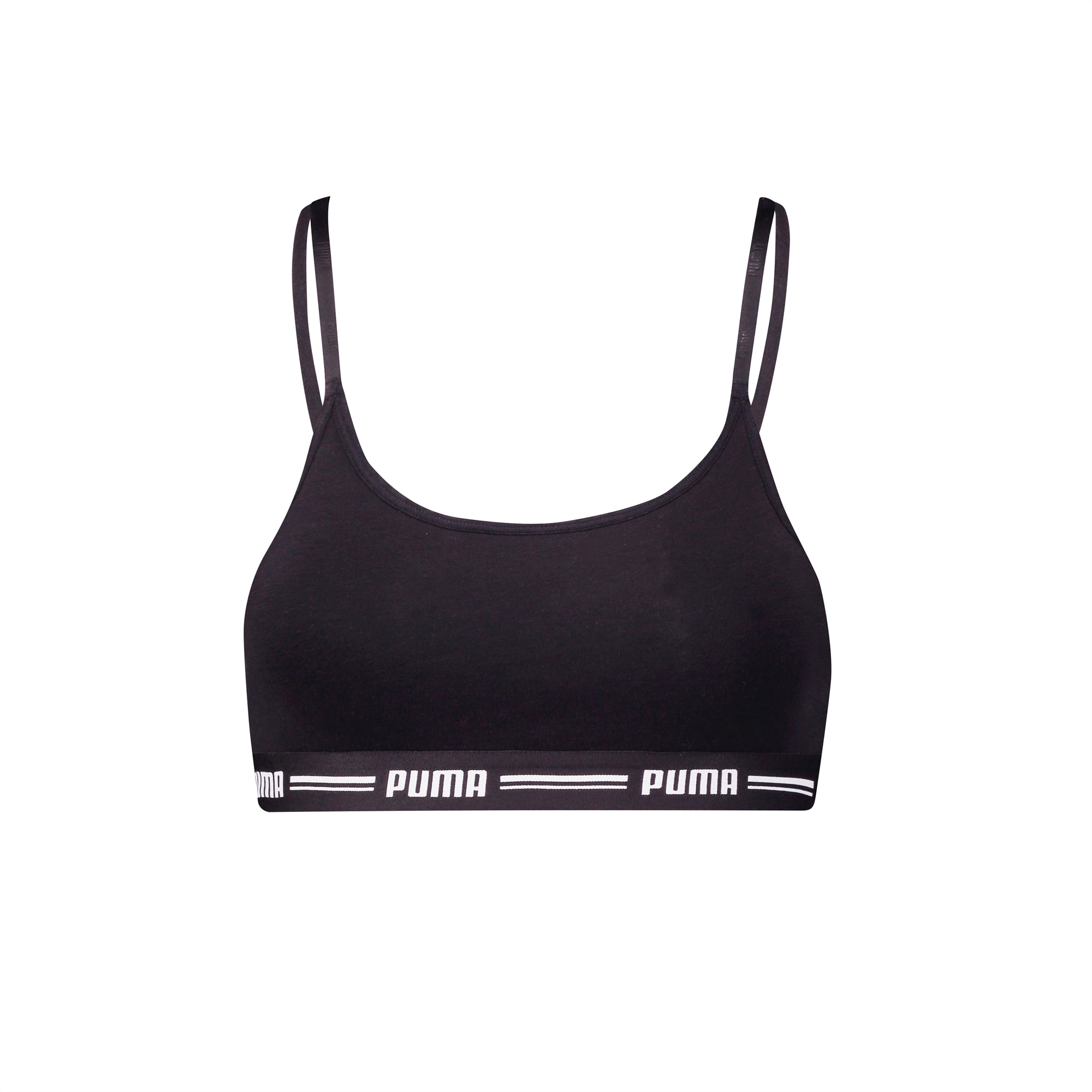 PUMA Iconic Women's Casual Bralette 1 Pack | black | PUMA Shoes | PUMA