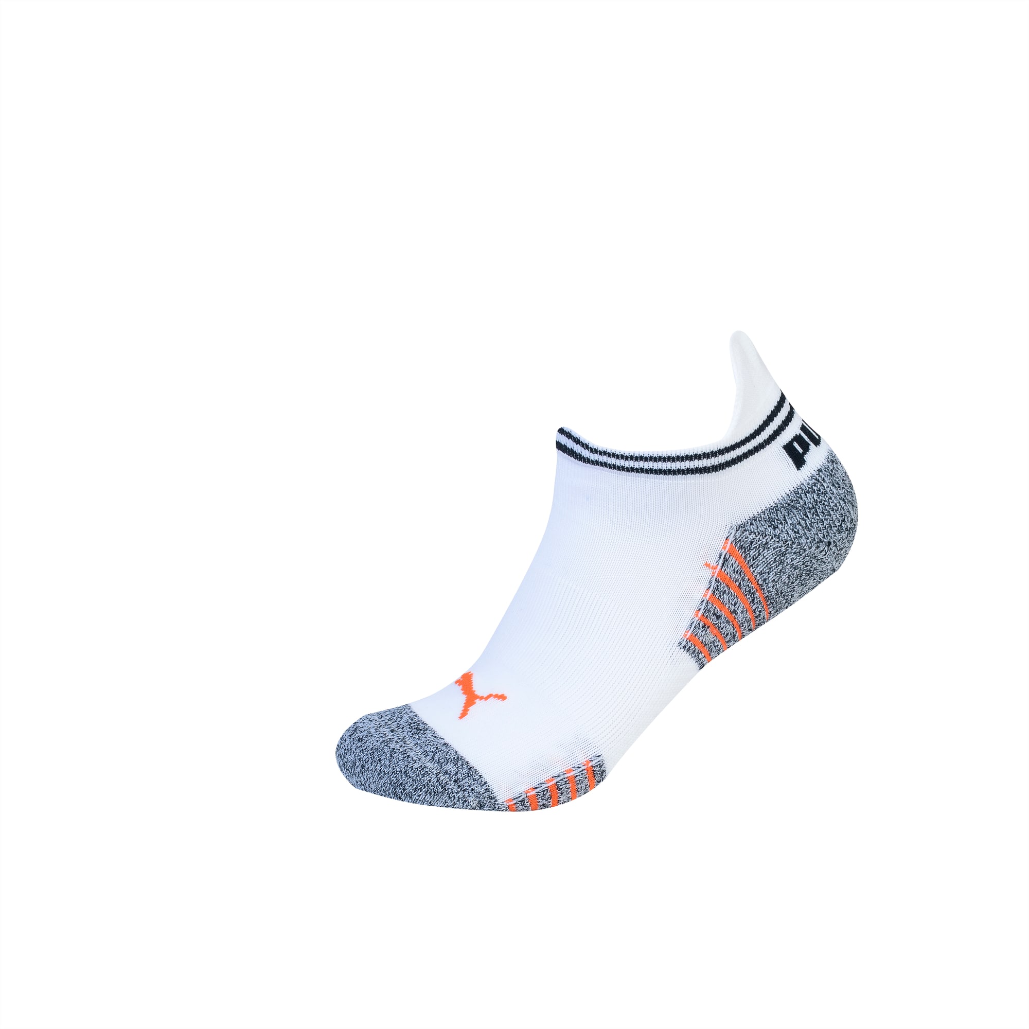 Basic Trainers Cushioned Socks, white / black, large-SEA