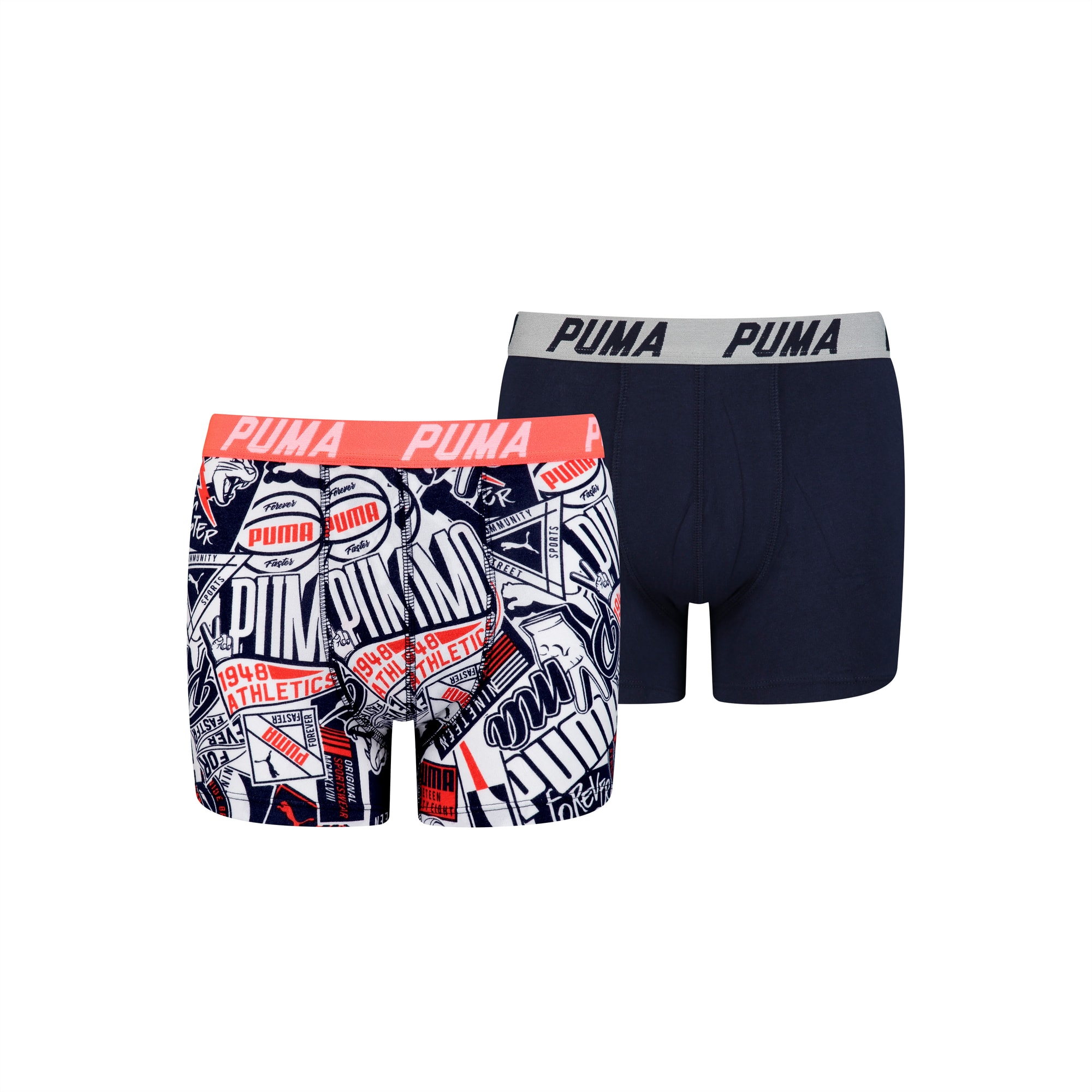 Puma All Over Print Boy S Boxer 2 Pack Puma Loungewear Puma
