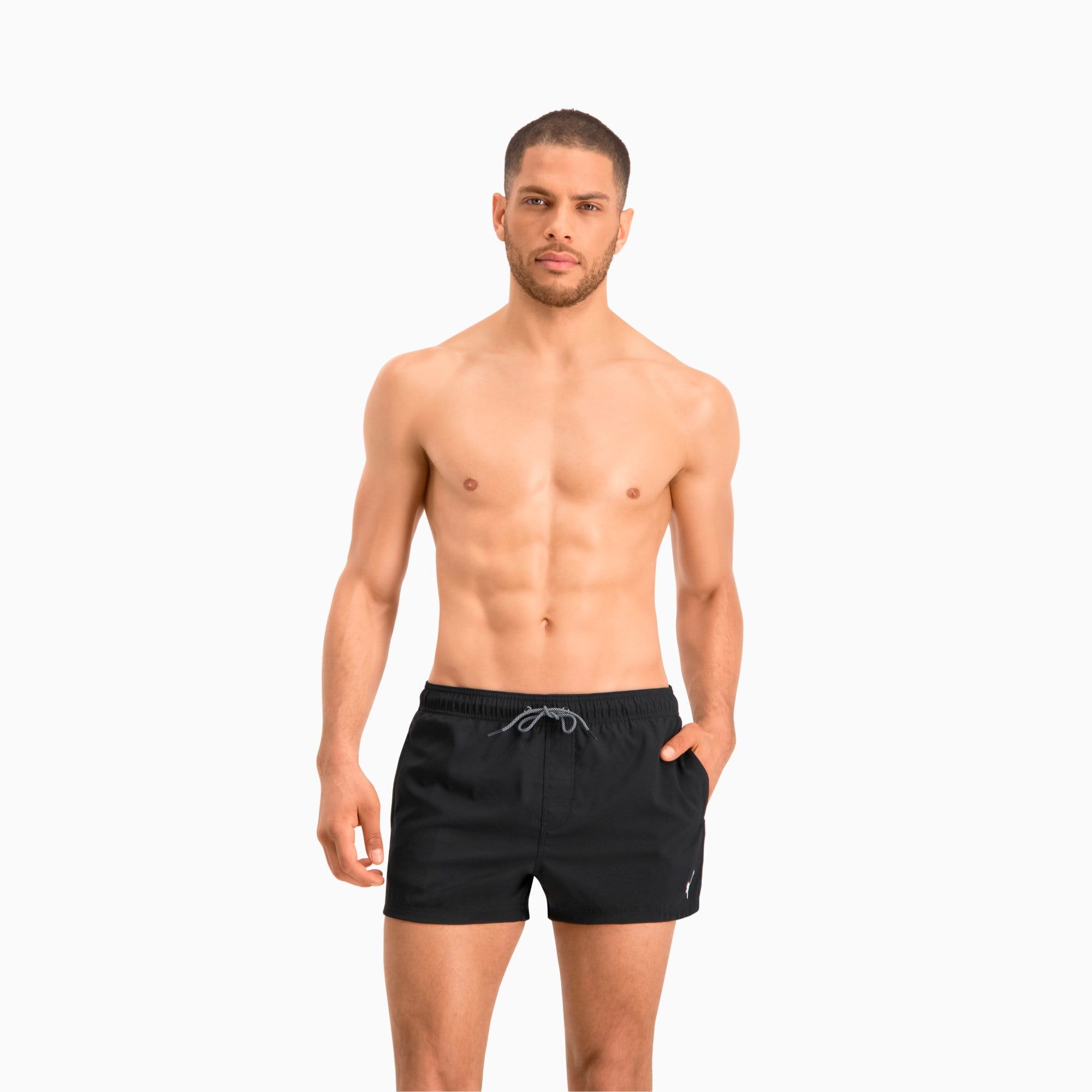 swim shorts black