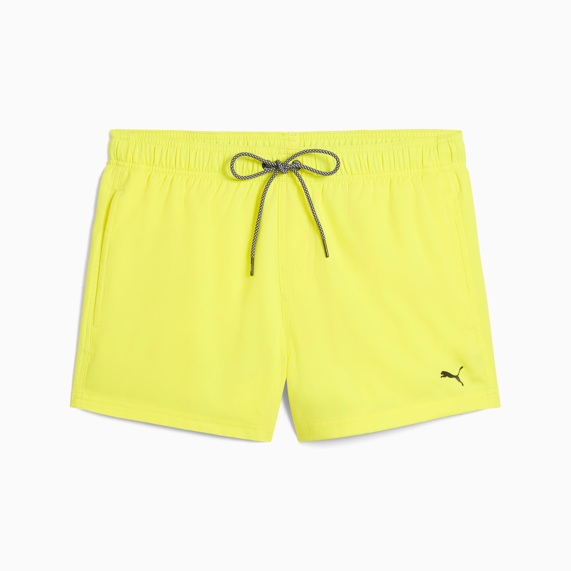PUMA Kurze Badeshorts Herren, yellow alert, large