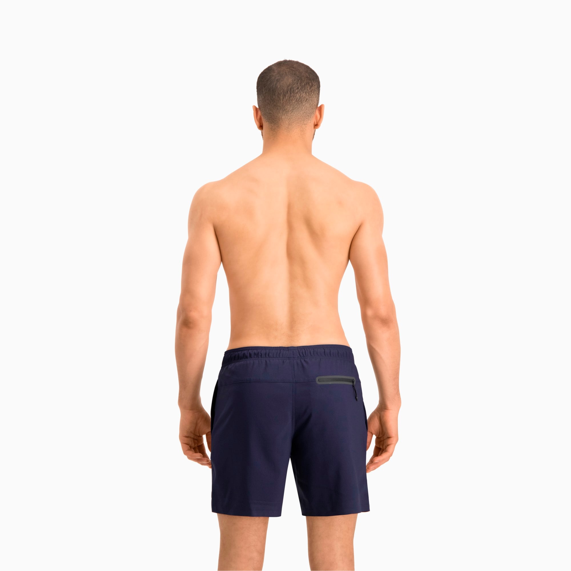 PUMA Swim Mid-Length Men's Swimming Shorts, navy, large
