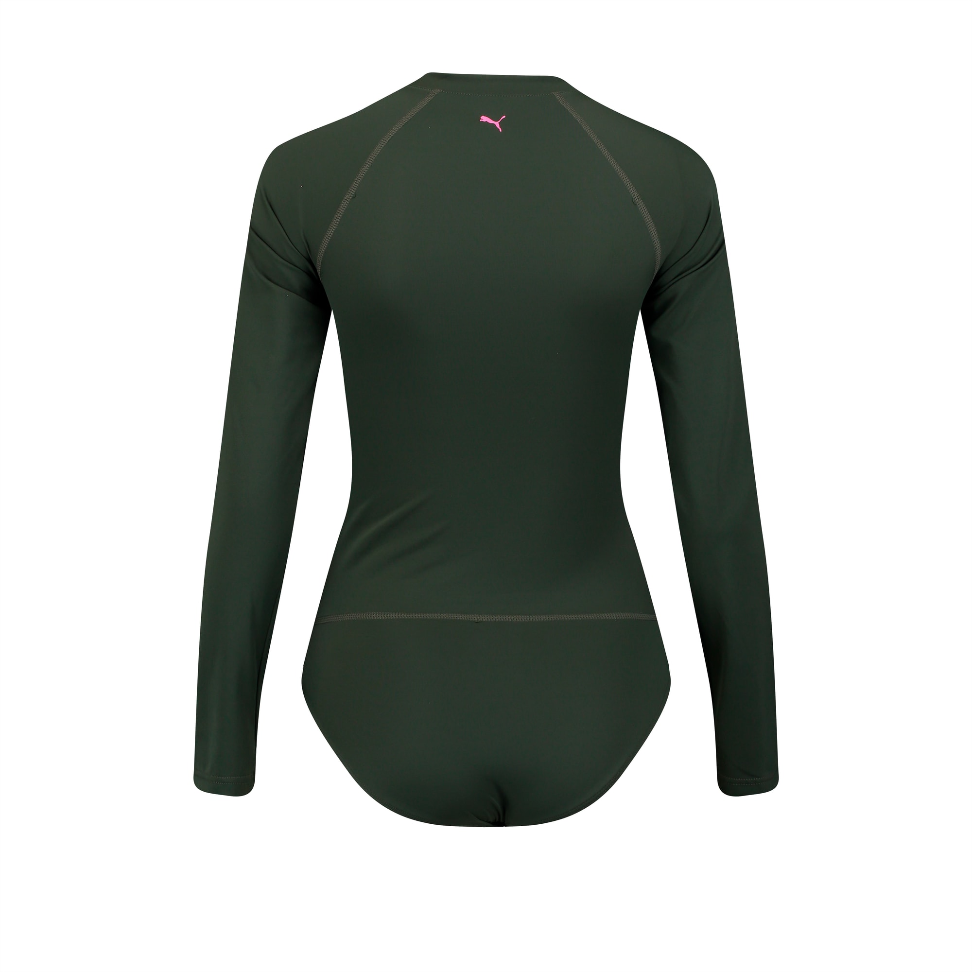 Puma tape long new arrivals sleeve zip bodysuit
