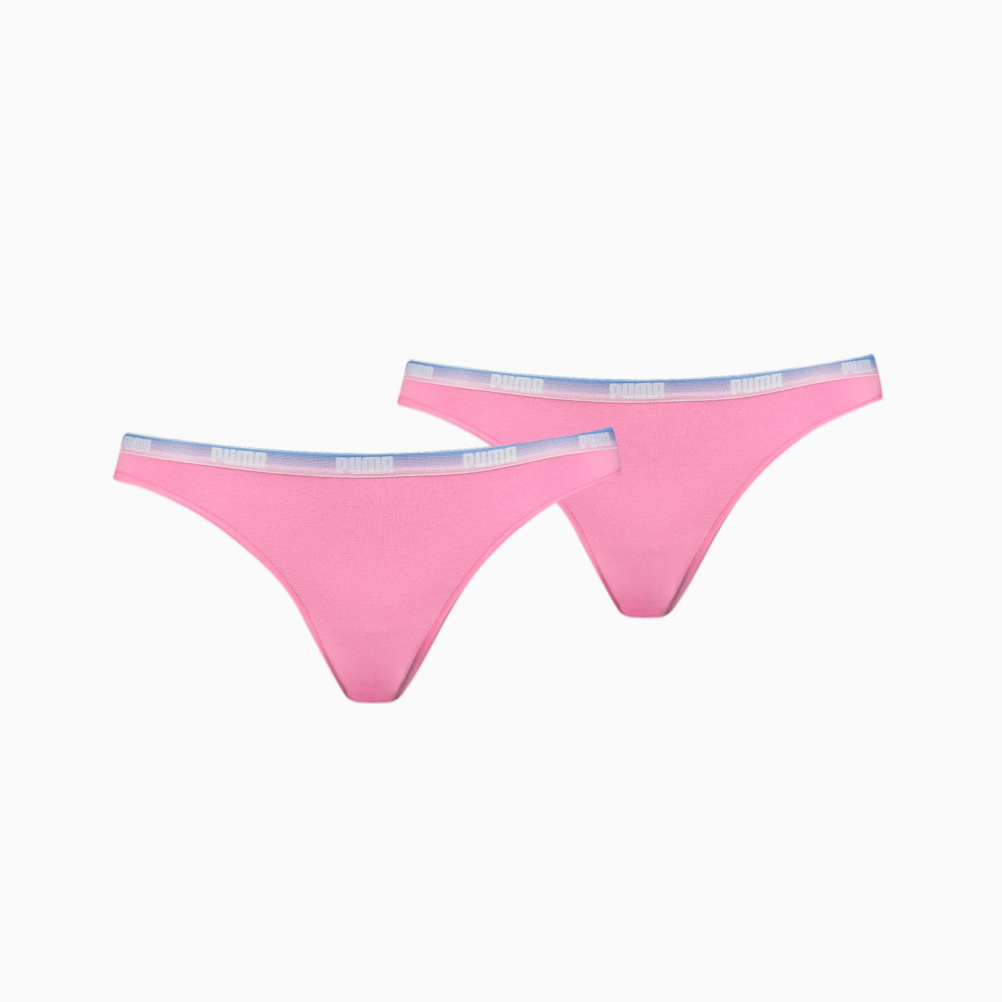 Puma 100001012 Seamless Hipster Panties 2 Units Pink