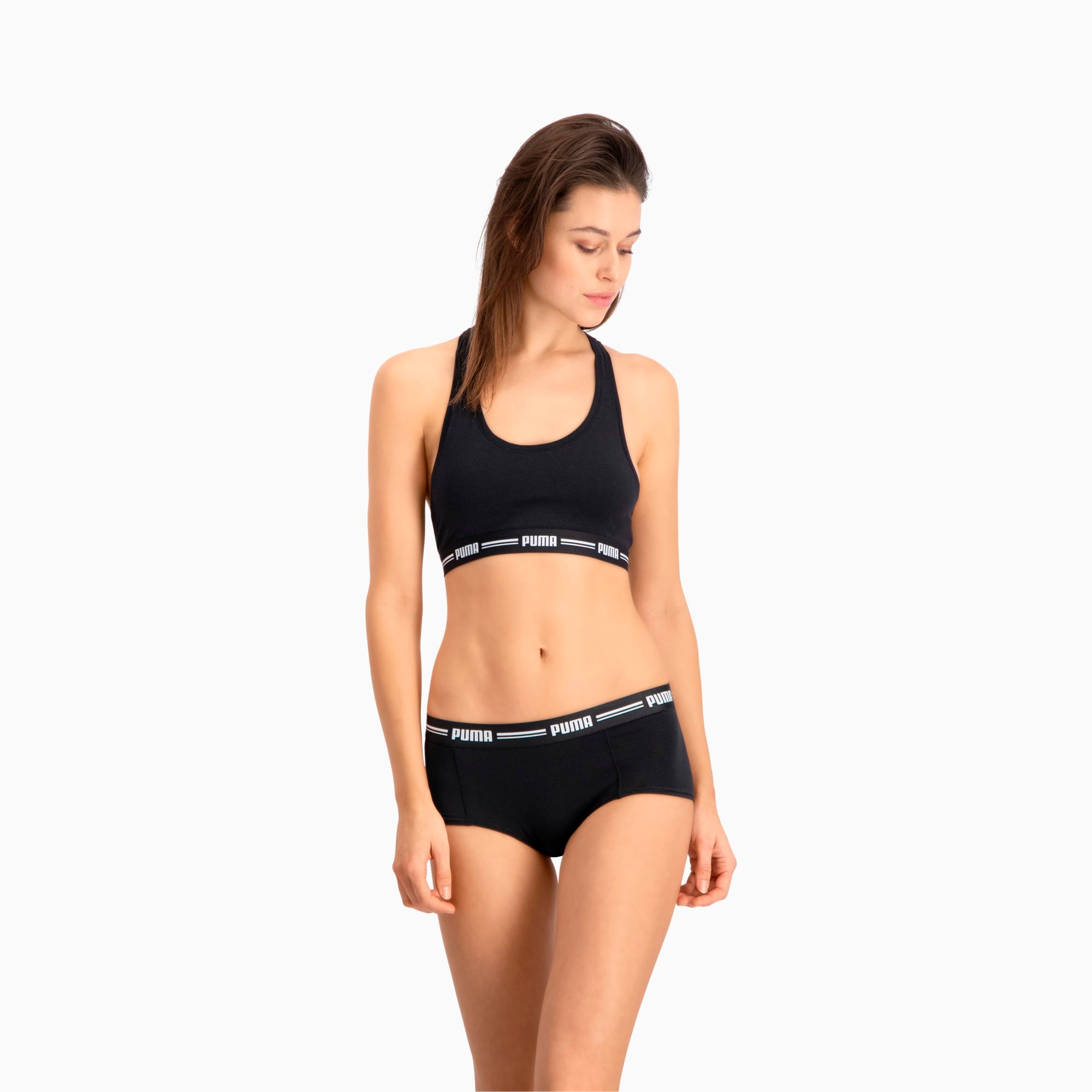 PUMA Women's One Size Brief 2 Pack