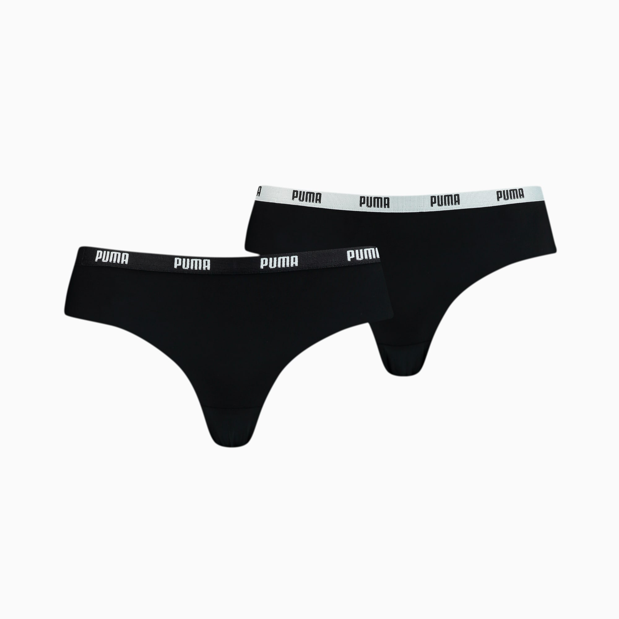 Set of 2 sport boxers in microfiber PUMA - black: Underwear for man