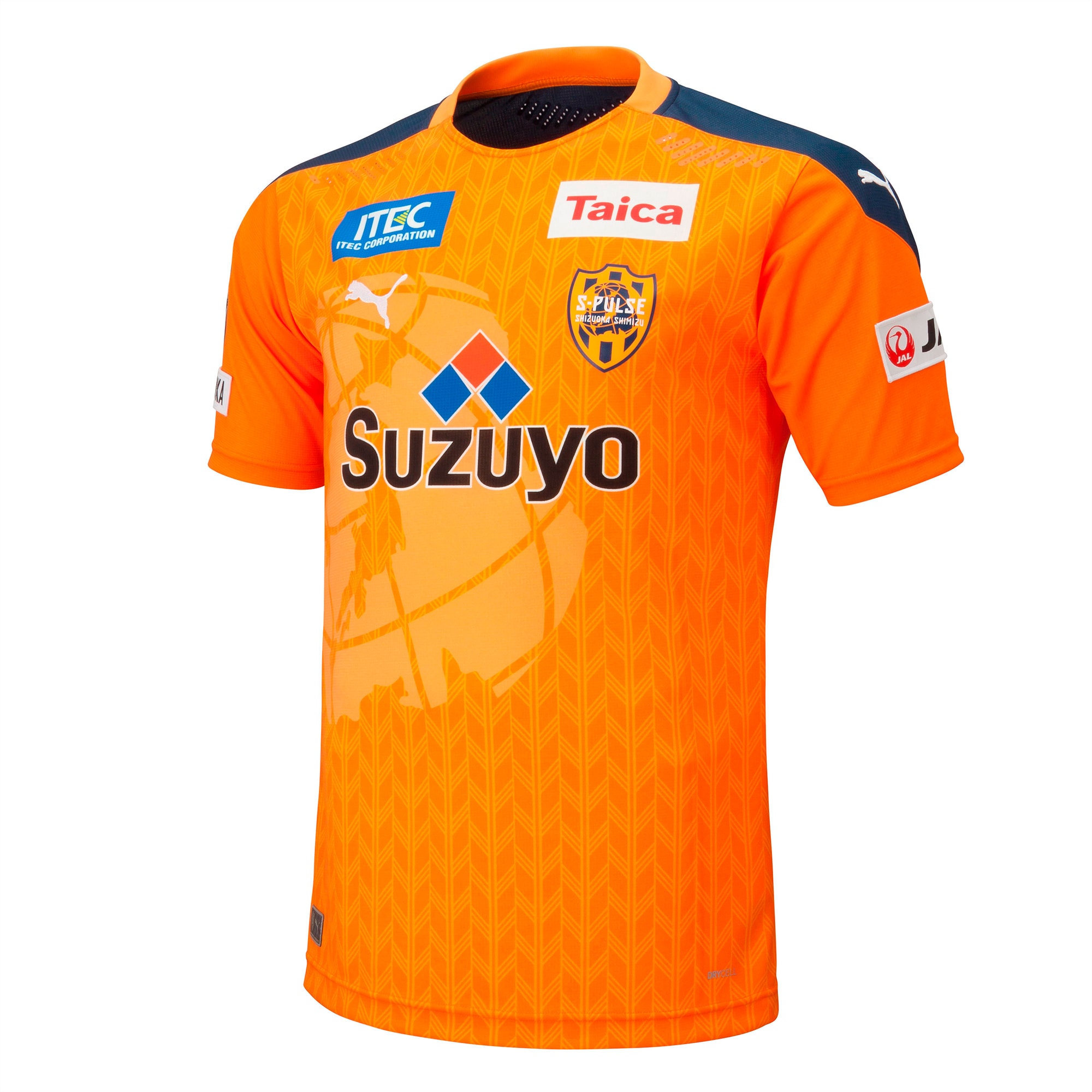 エスパルス 1st オーセンティック ユニフォーム 半袖 S Orange プーマ 清水エスパルス プーマ