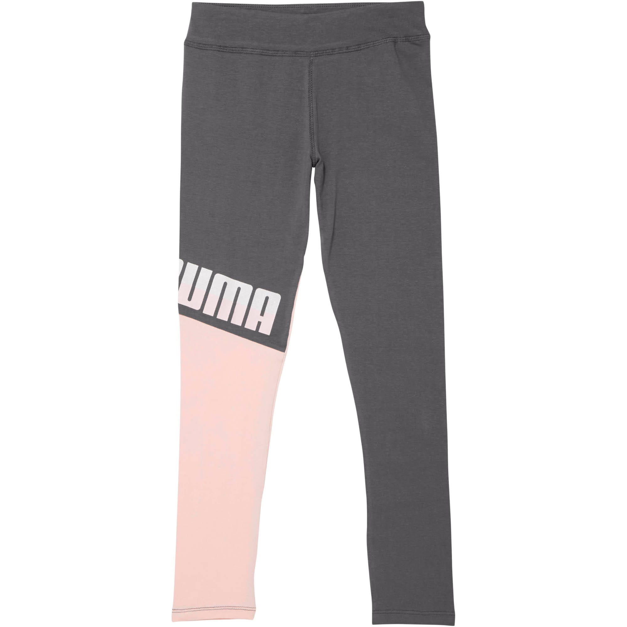 Colour Block Leggings (5-14 Years)