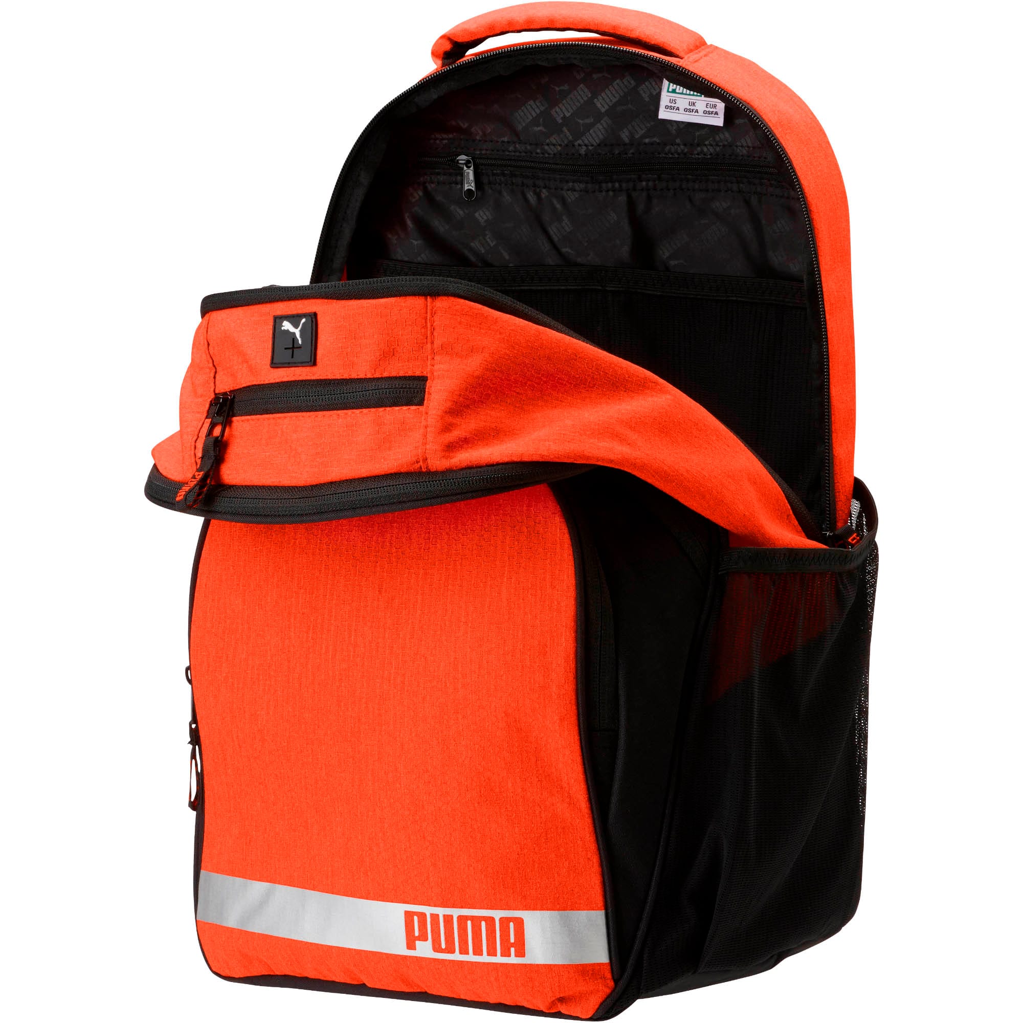 puma orange backpack