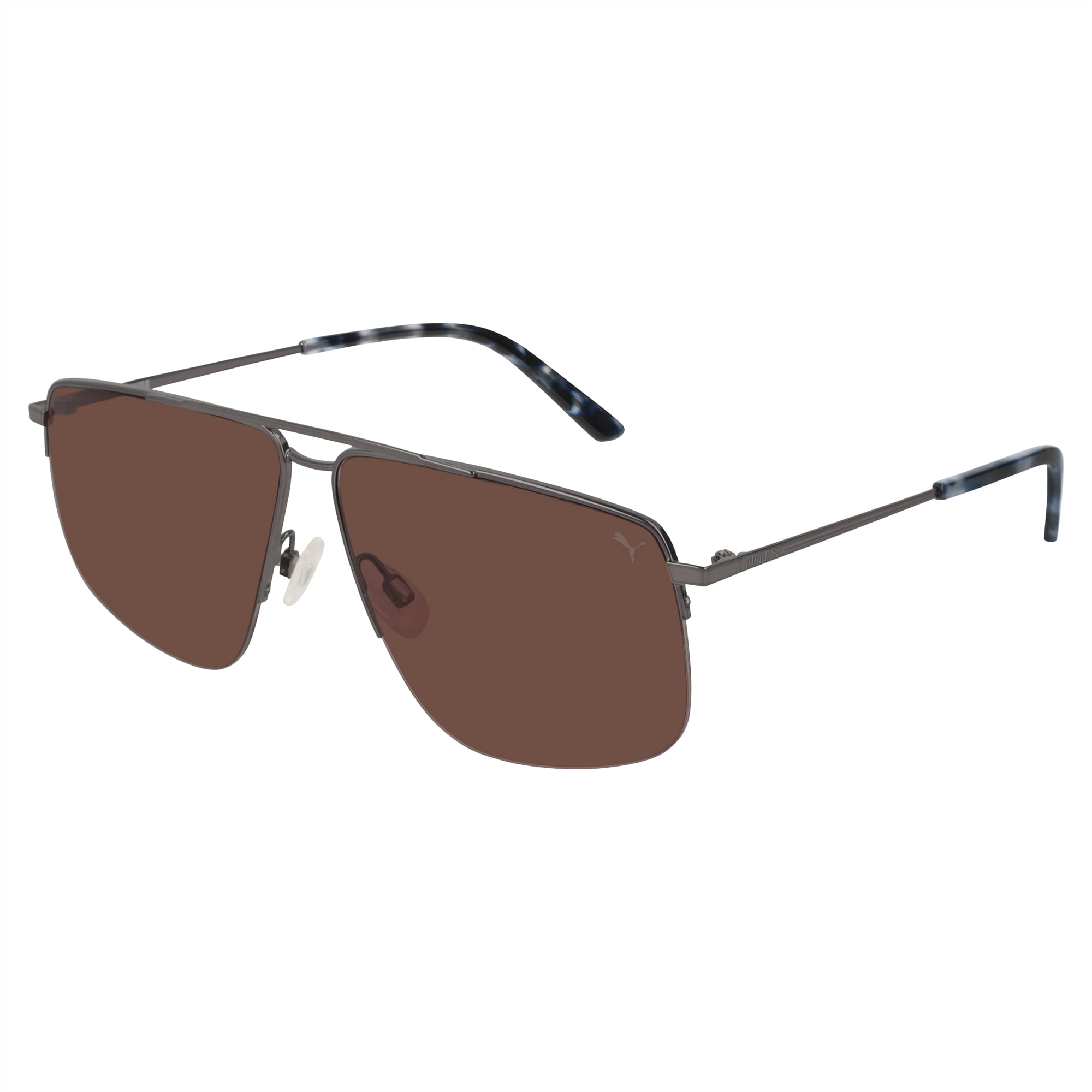 lunette de soleil puma homme brun