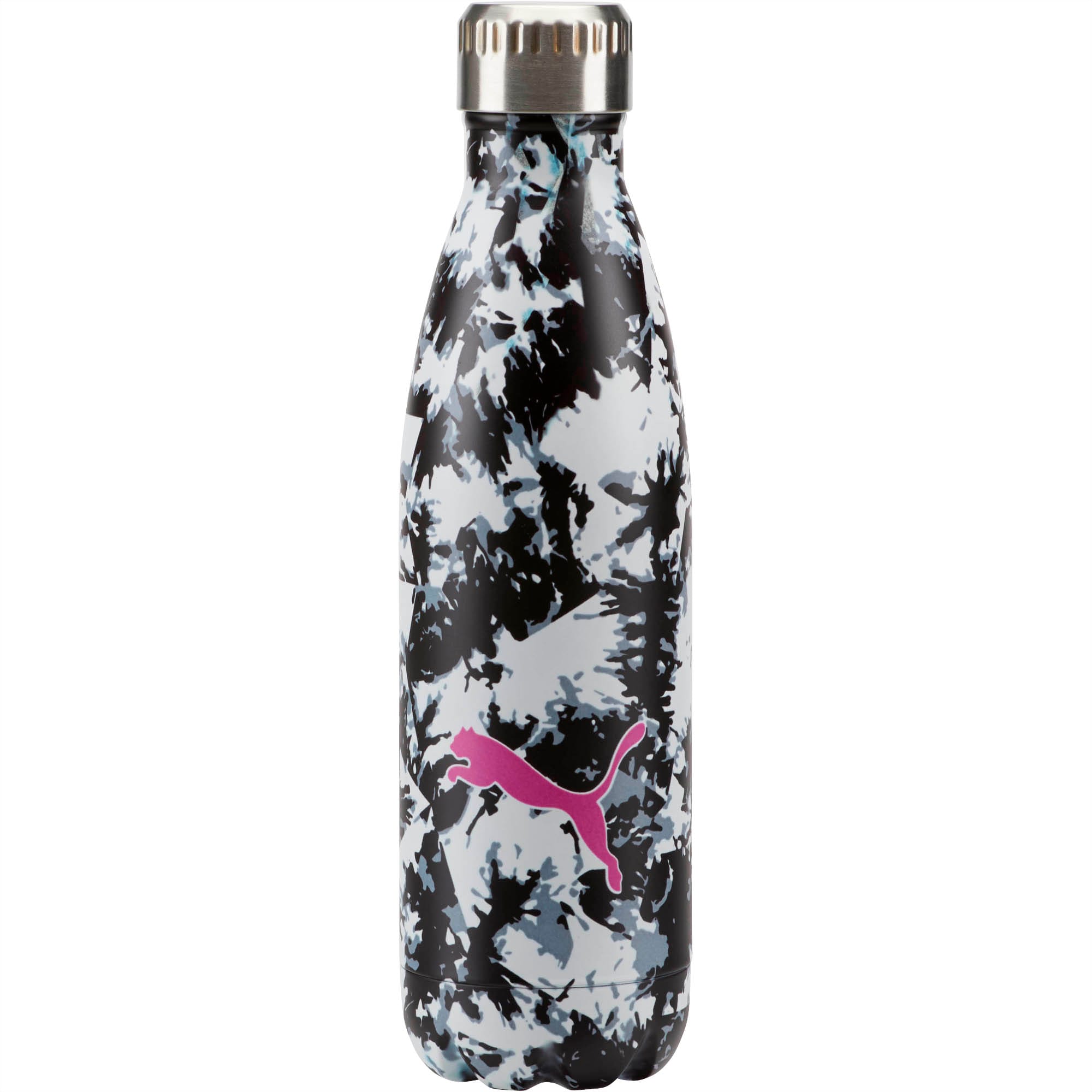 Puma Training Exhale stainless steel water bottle in cream
