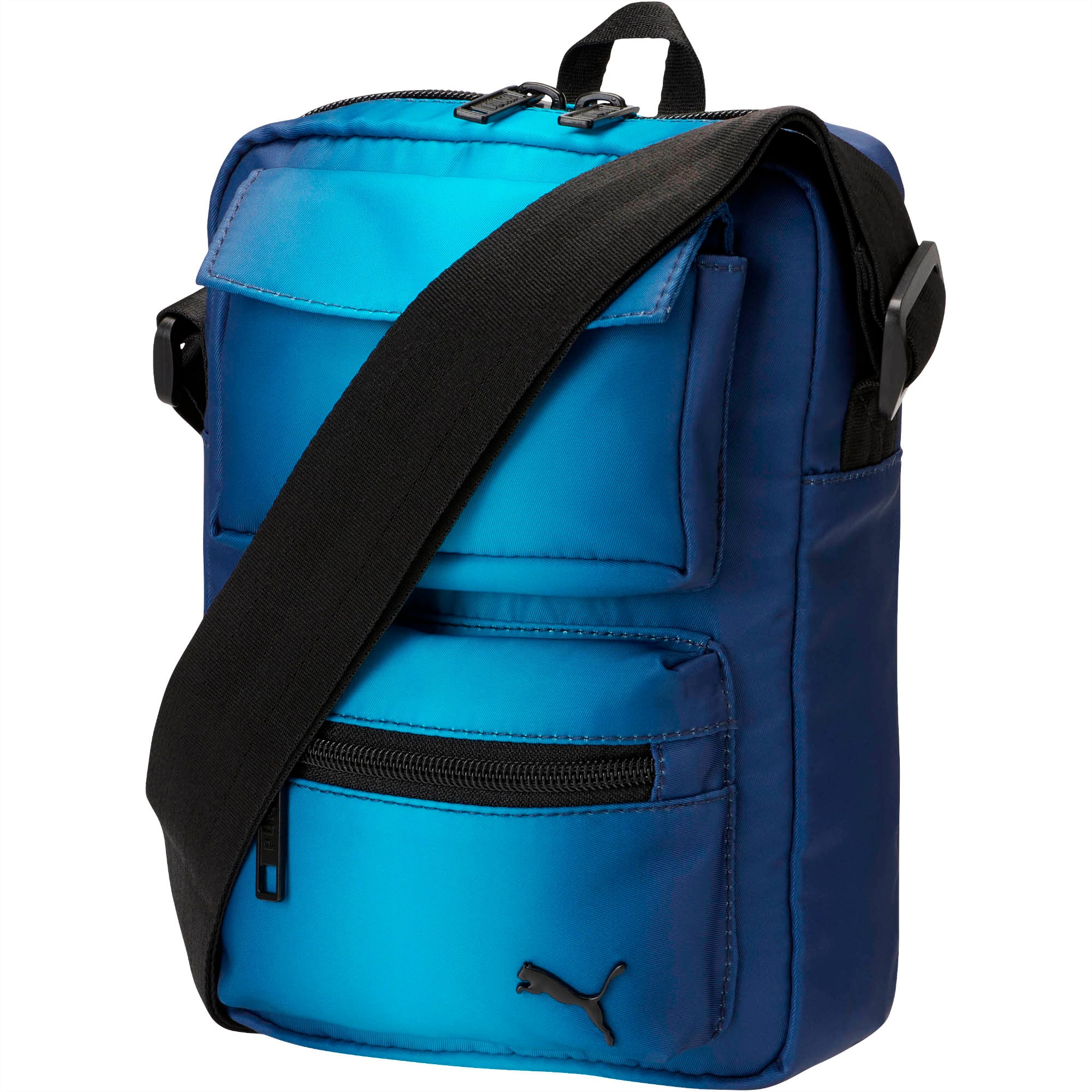 puma shoulder bag blue