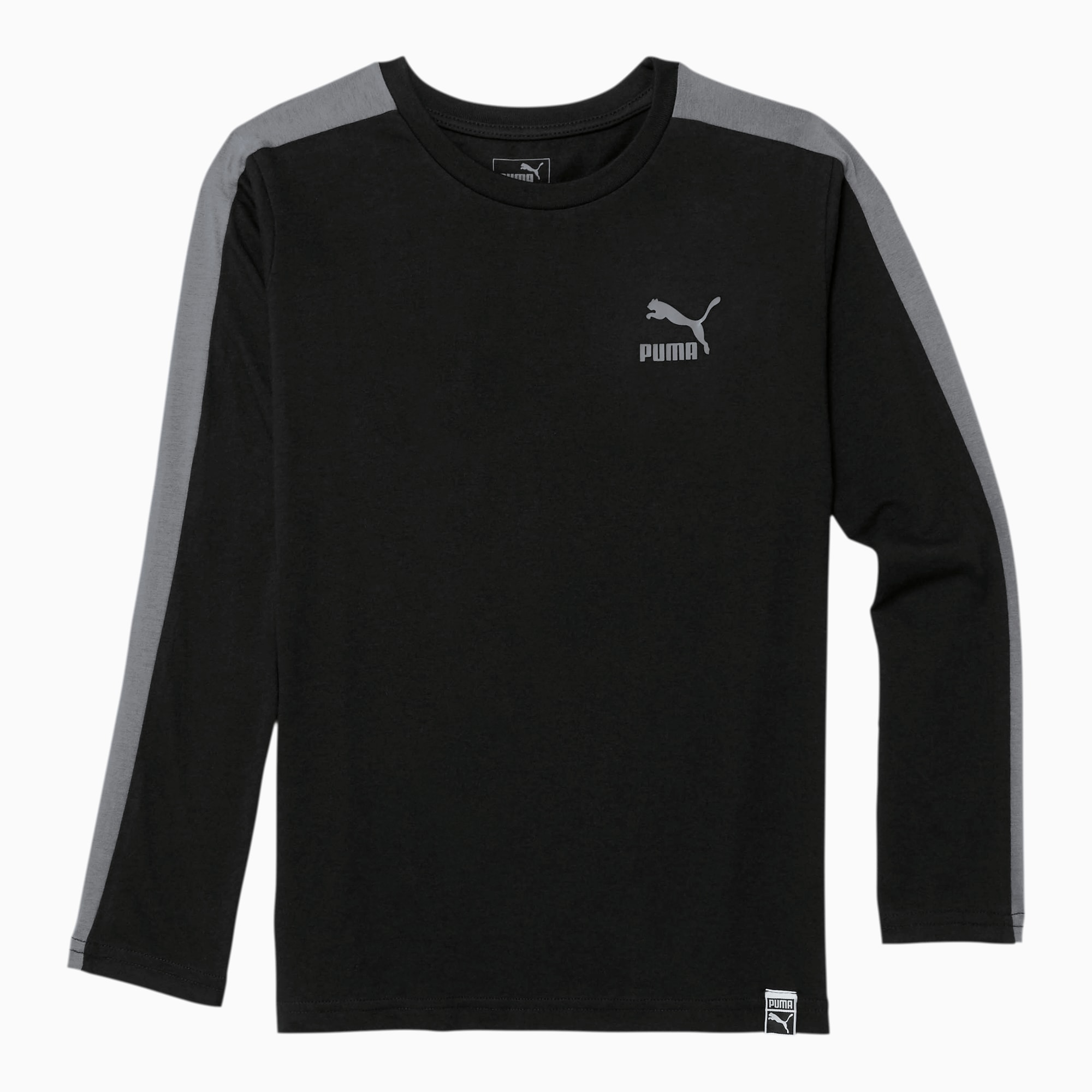 Luxe Pack Boys T7 Long Sleeve Tee Jr Puma Us