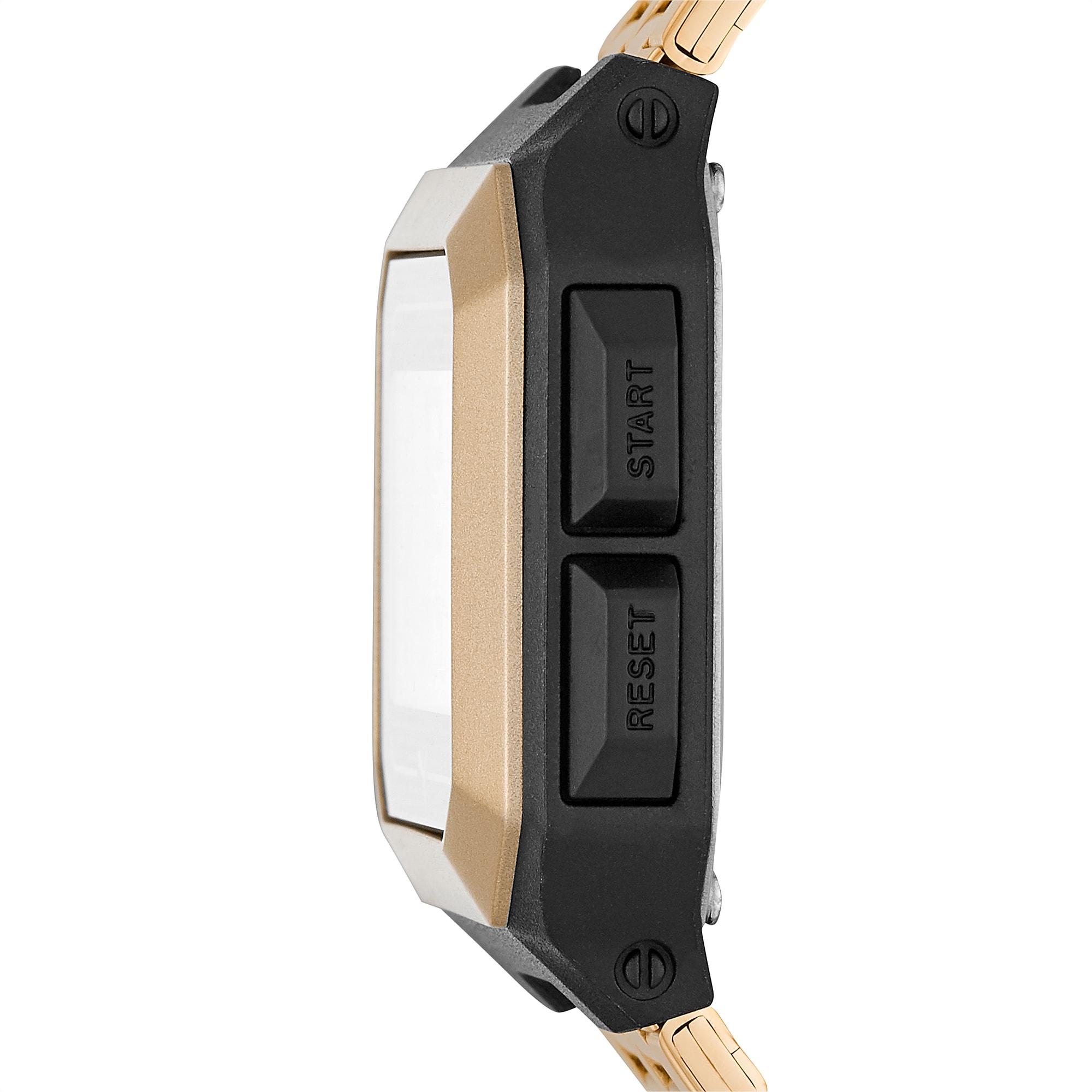 Remix Gold Stainless Steel Digital Watch PUMA