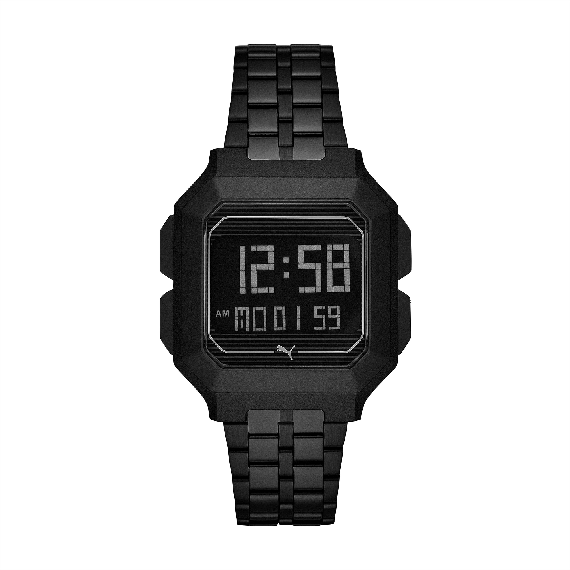 puma stainless steel back watch