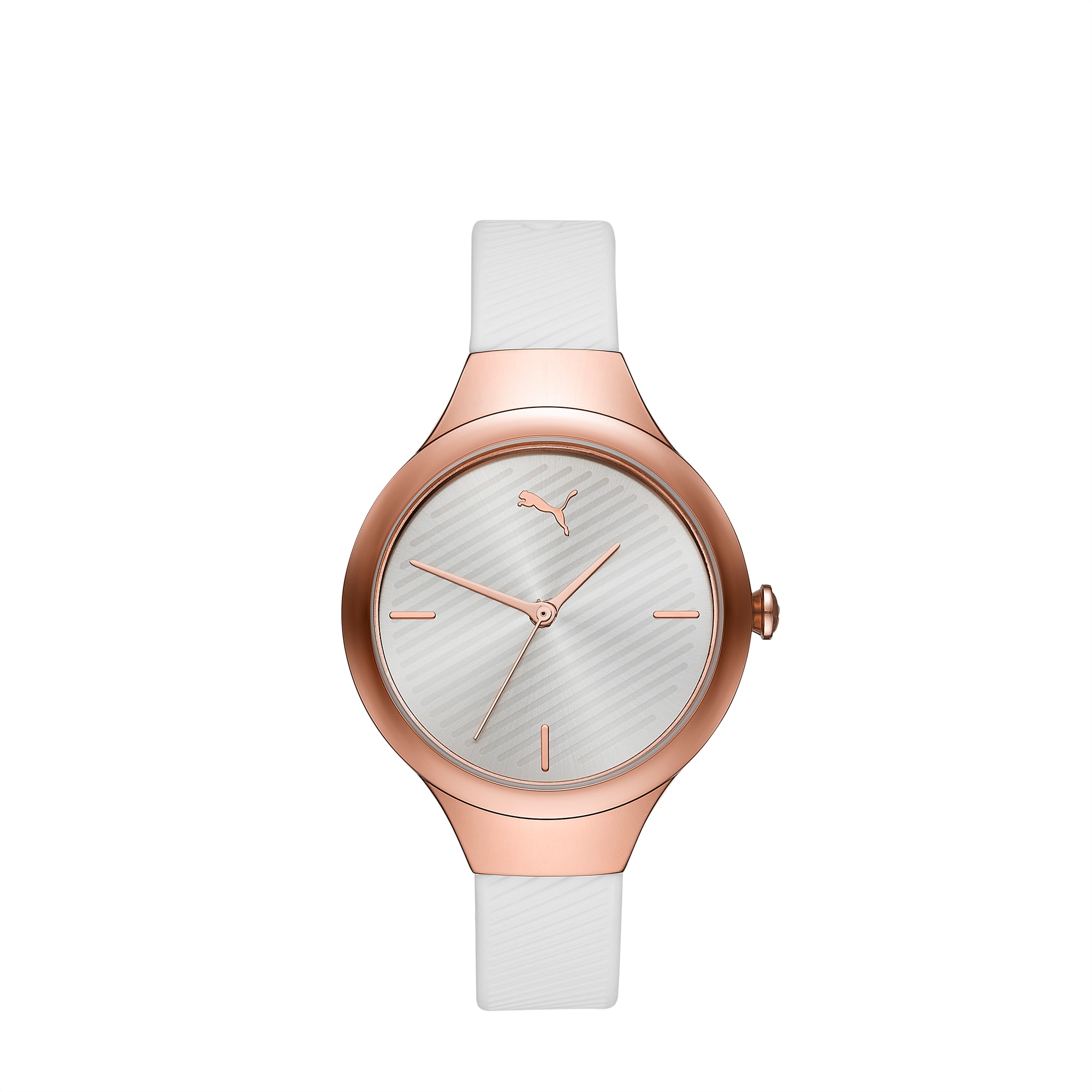 puma rose gold watch