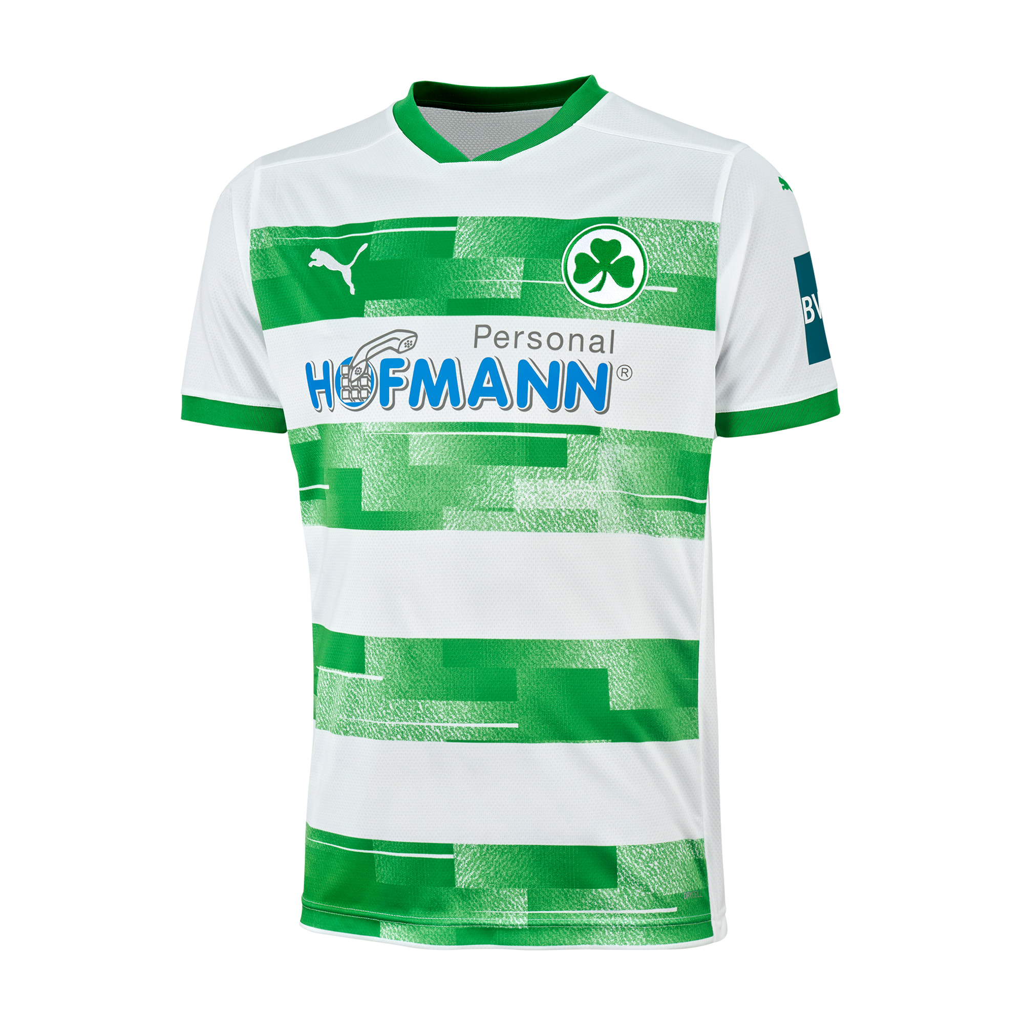 Spvgg Greuther Furth Home Youth Jersey Puma White Bright Green Puma Spvgg Greuther Furth Puma