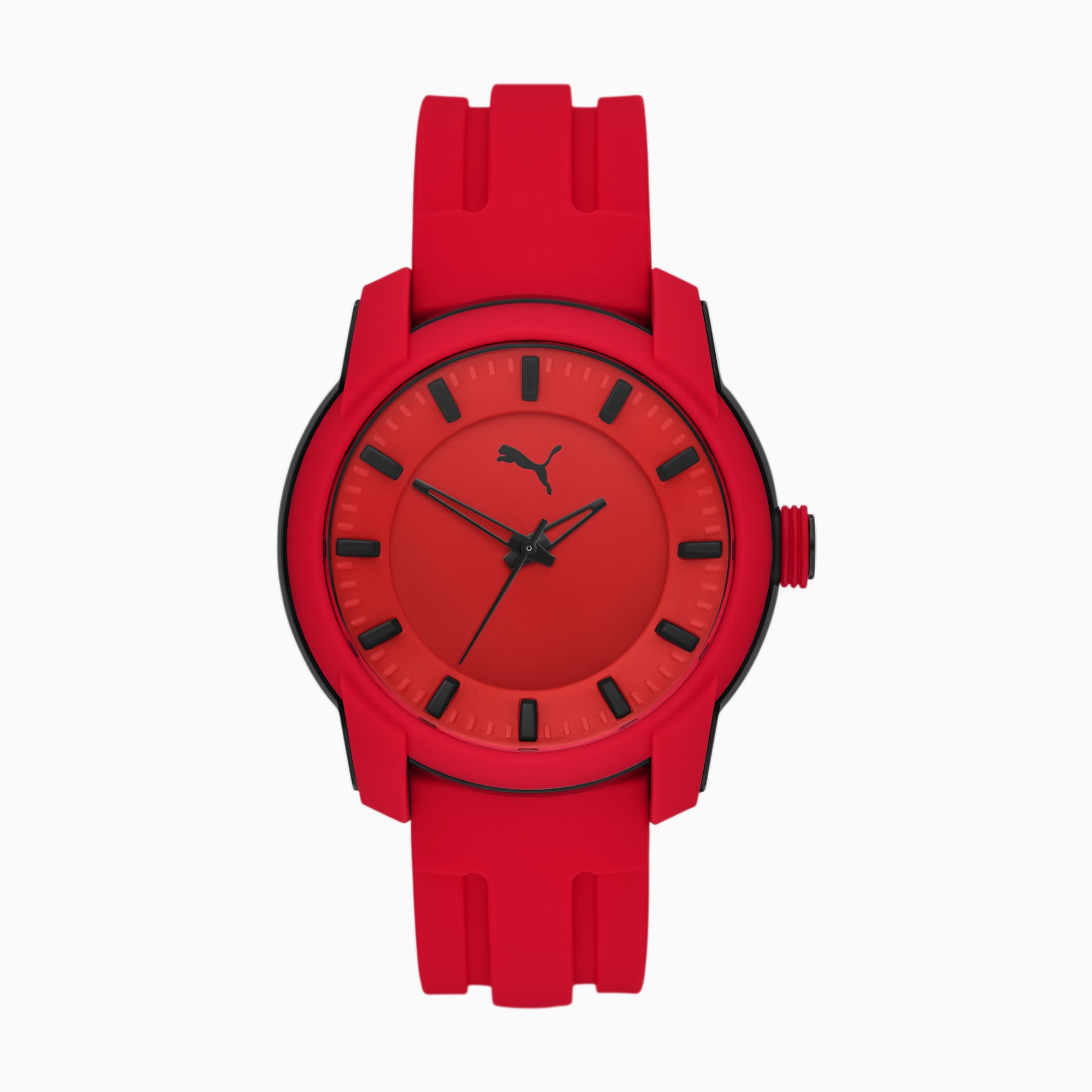 PUMA Silicone Three Hand Men s Watch