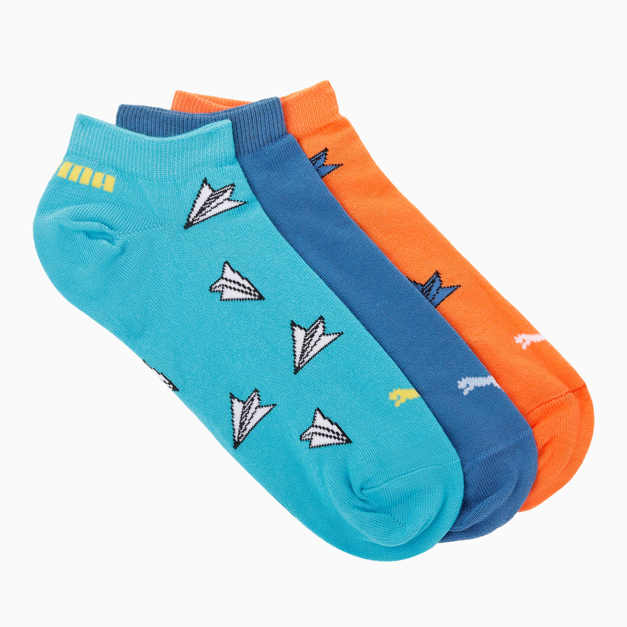 PUMA Aero Graphic Unisex Sneaker Socks Pack of 3