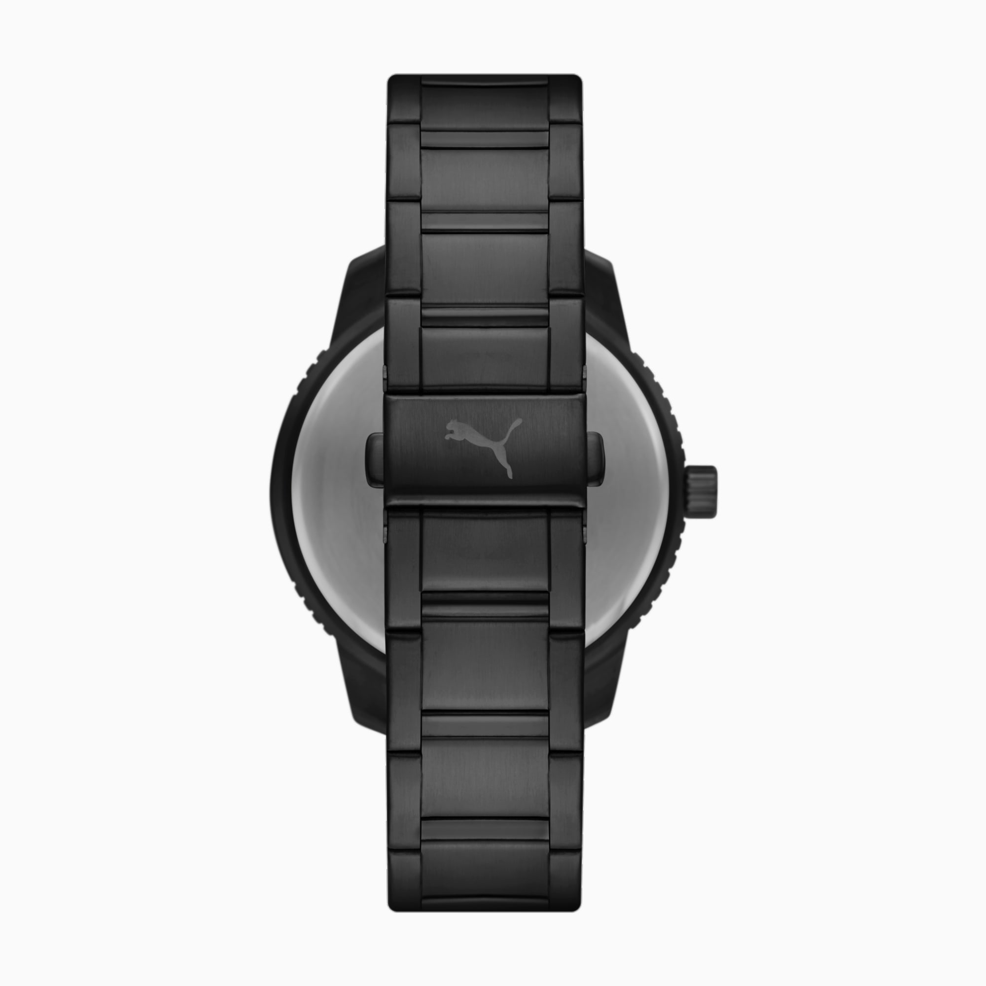 PUMA Ultrafresh Three Hand Black Tone Stainless Steel Watch