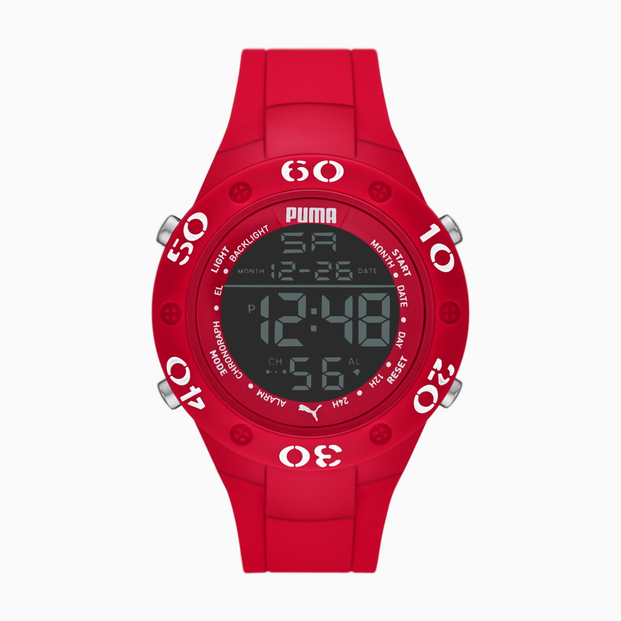 Red puma watch cheap