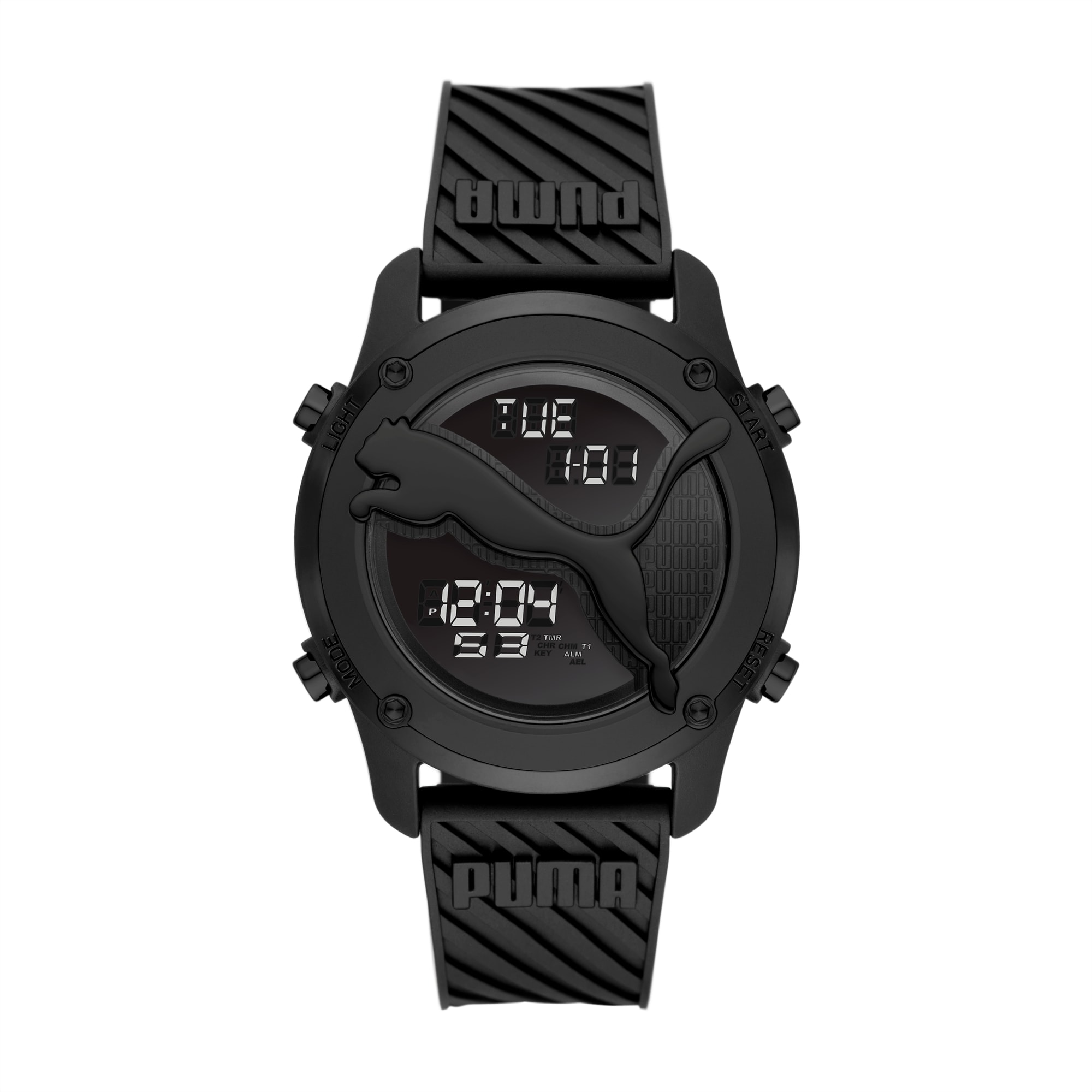 Big Cat Digital Black Polyurethane Watch | PUMA