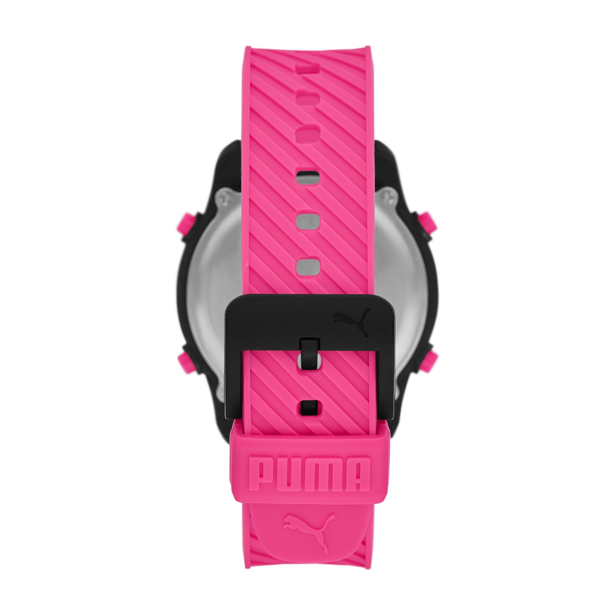 Reloj digital de poliuretano PUMA Big Cat color rosa PUMA