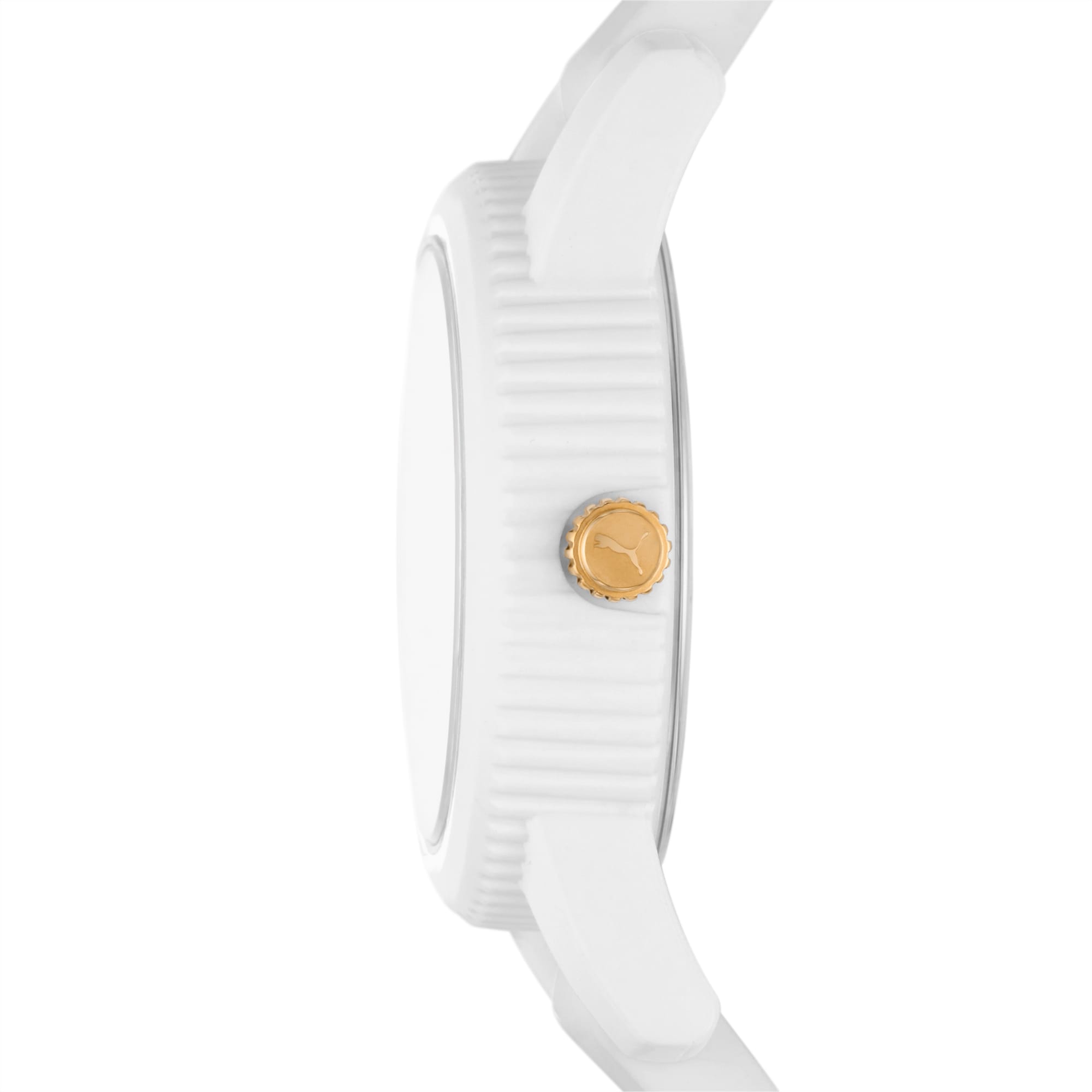 | PUMA Silicone Ultrafresh Watch Three-Hand White