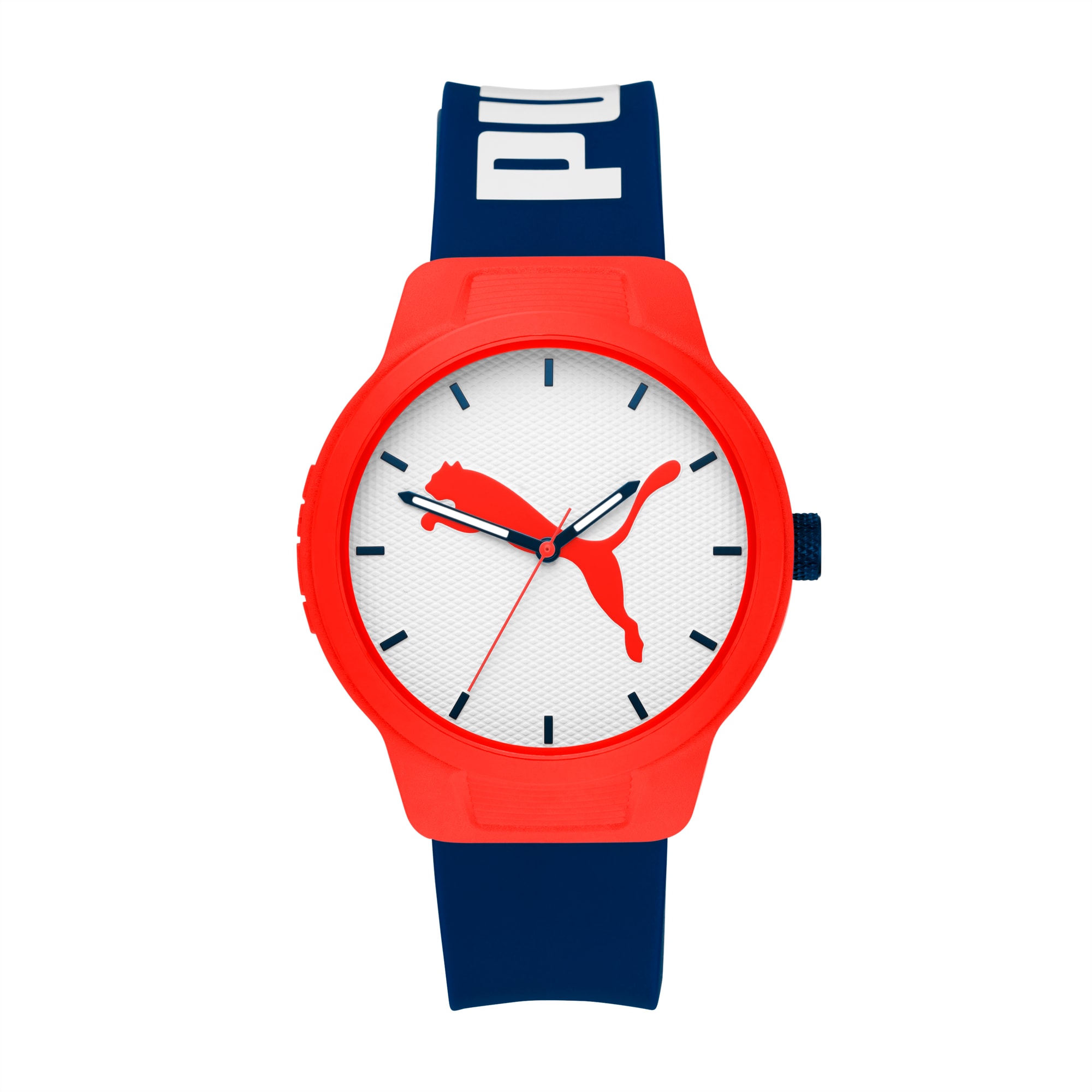 Reset V2 Three-Hand Blue Watch Polyurethane | PUMA