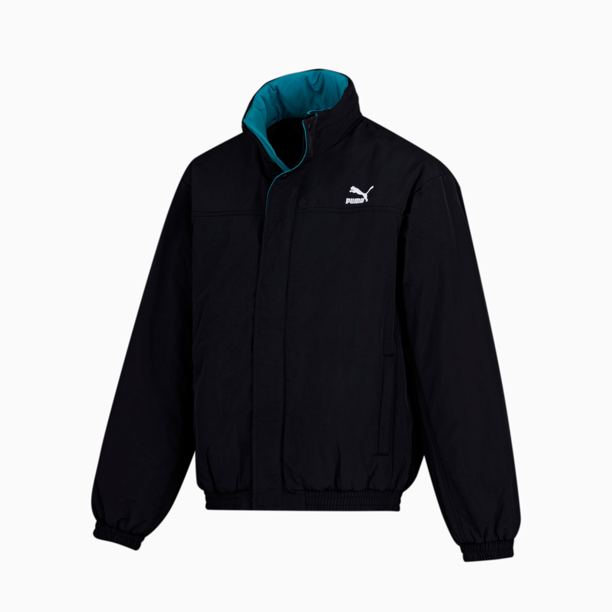 Puma retro discount quilted jacket