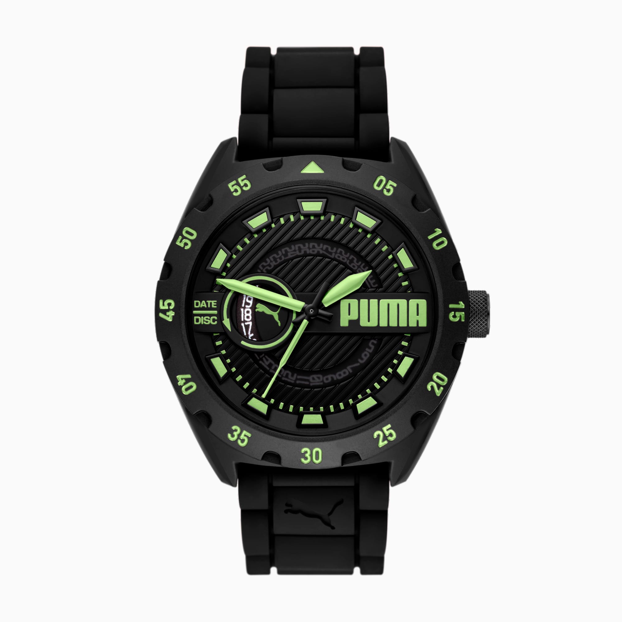 Montre puma noir discount