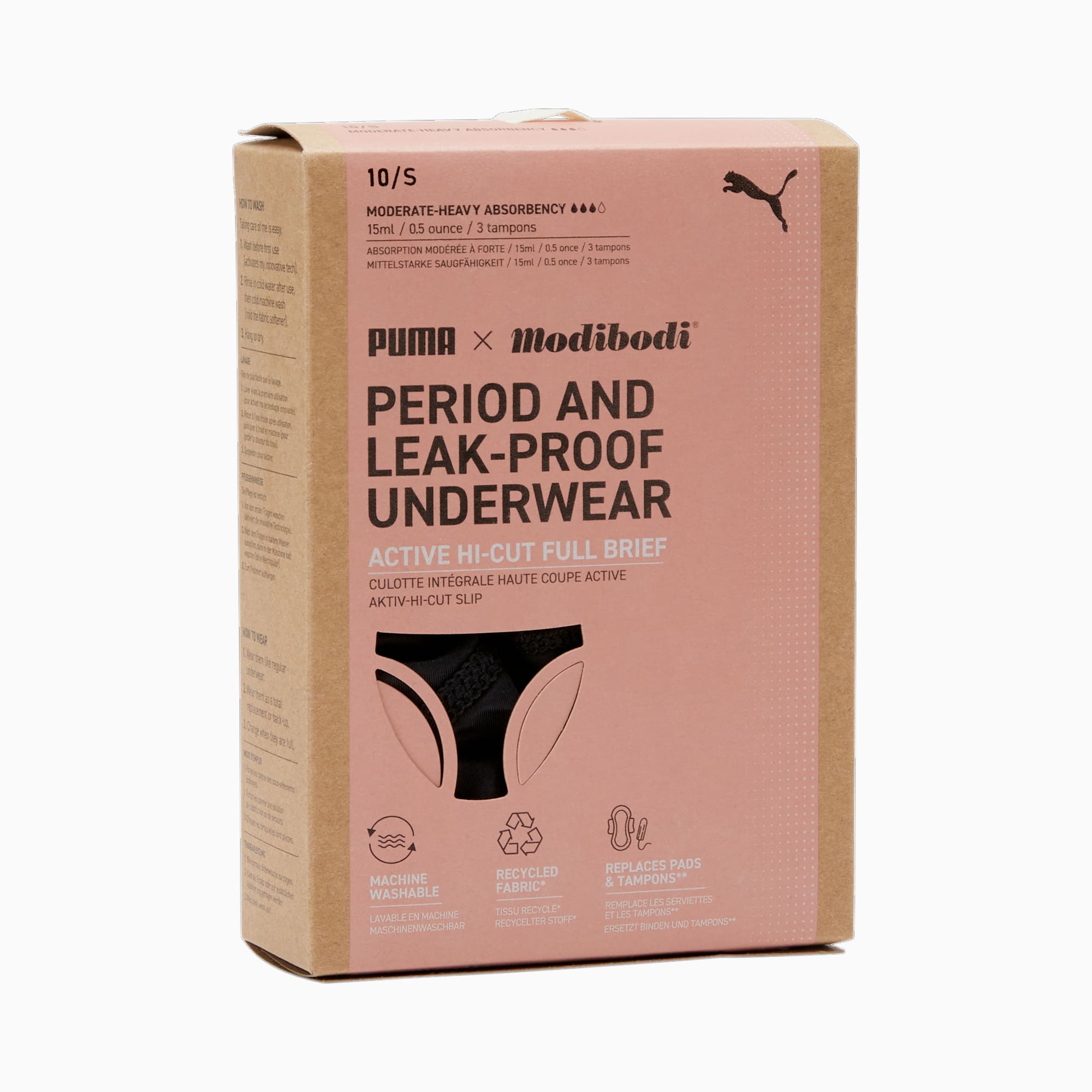 PUMA Women's thong  puma underwear cotton / French Market