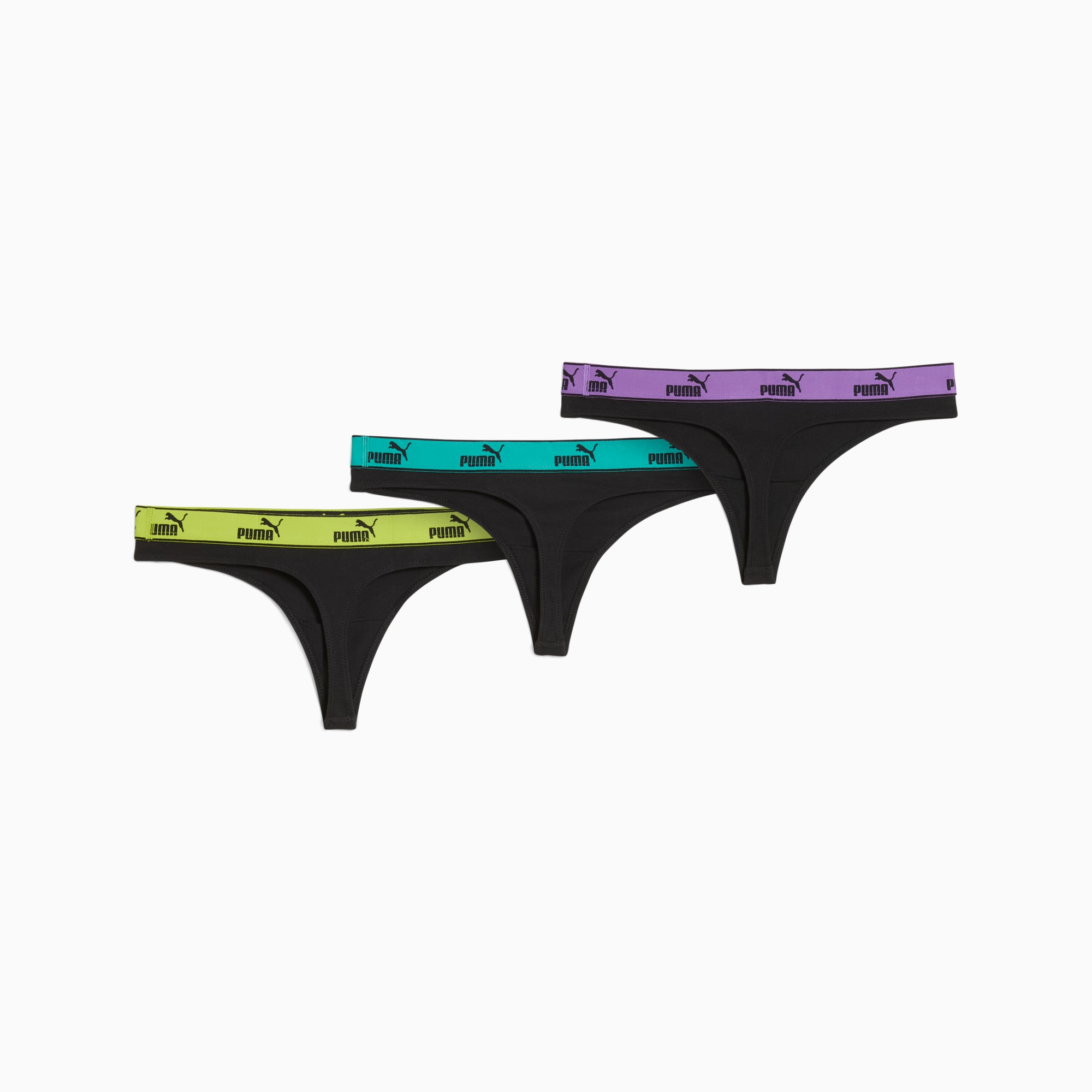 String Women (3-Pack), black / various logo colors, large