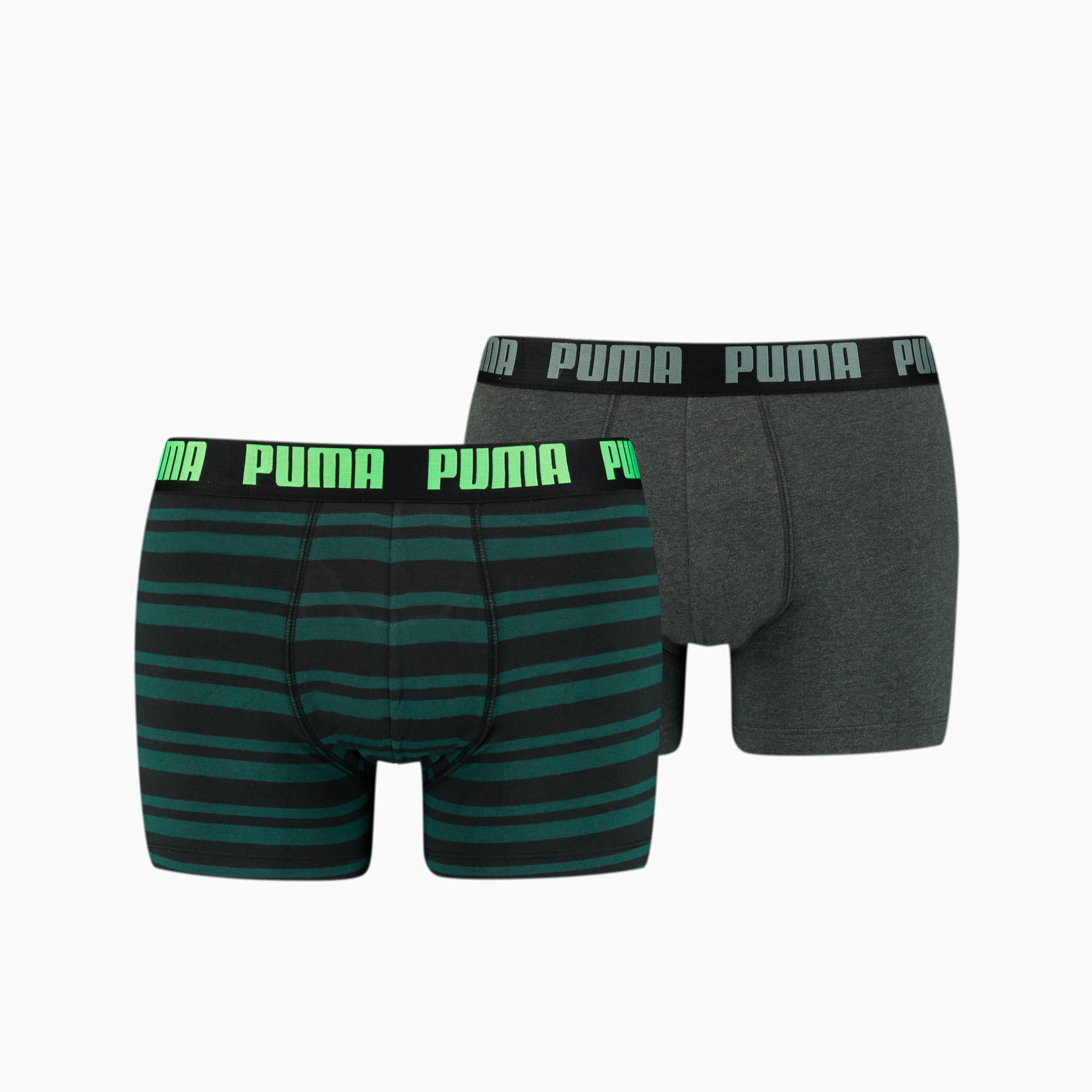 Puma Men S Heritage Stripe Boxer 2 Pack Puma Underwear Puma