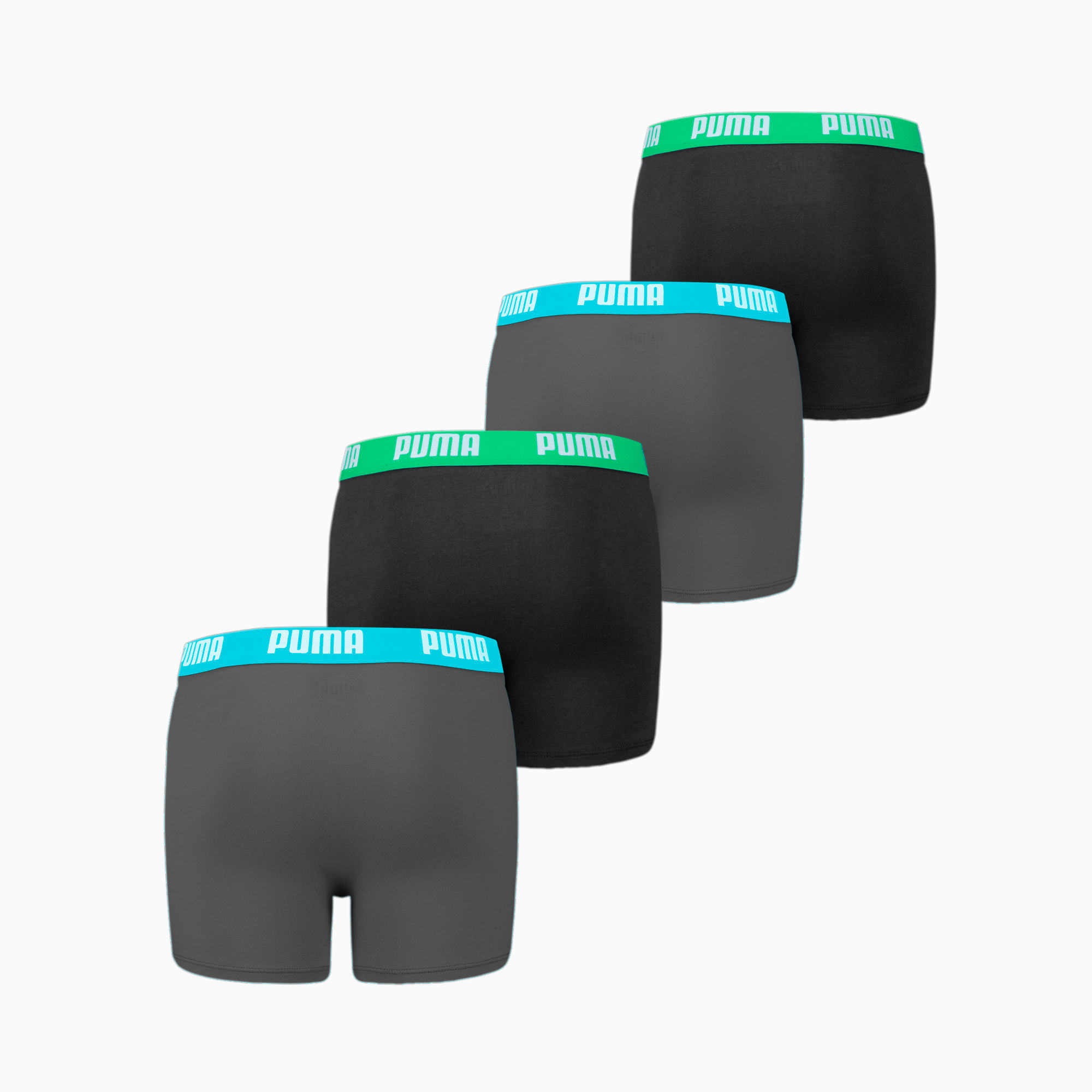 Boxer Boys (4-Pack), india ink / turquoise, large