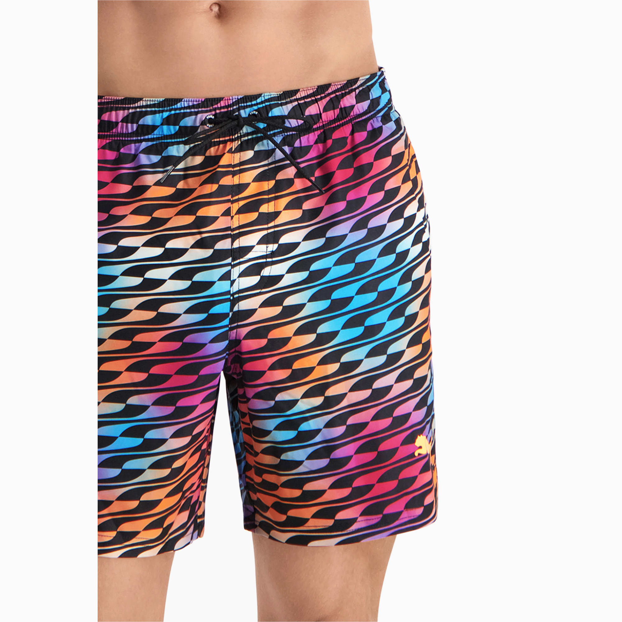 PUMA Swim Formstrip Men s Mid Length Short