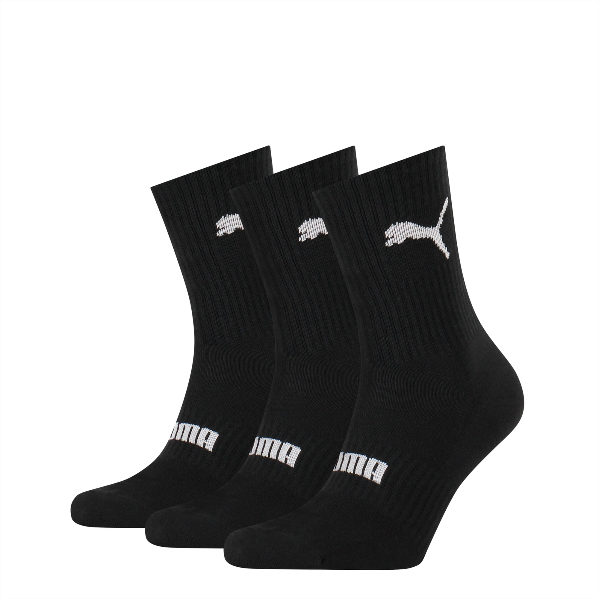 PUMA Unisex Short Socks 3 pack black PUMA Shop All Puma PUMA