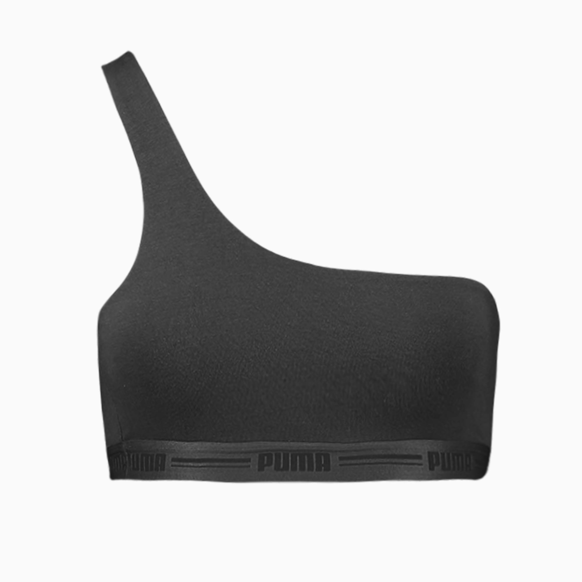 PUMA Women's One Shoulder Heart Top 1 Piece