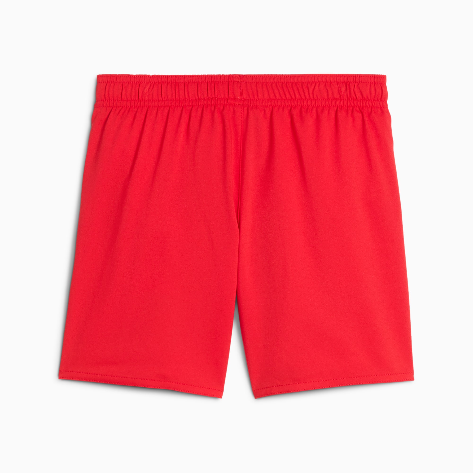 PUMA Boys' Mid-Cut Swim Shorts, red, large