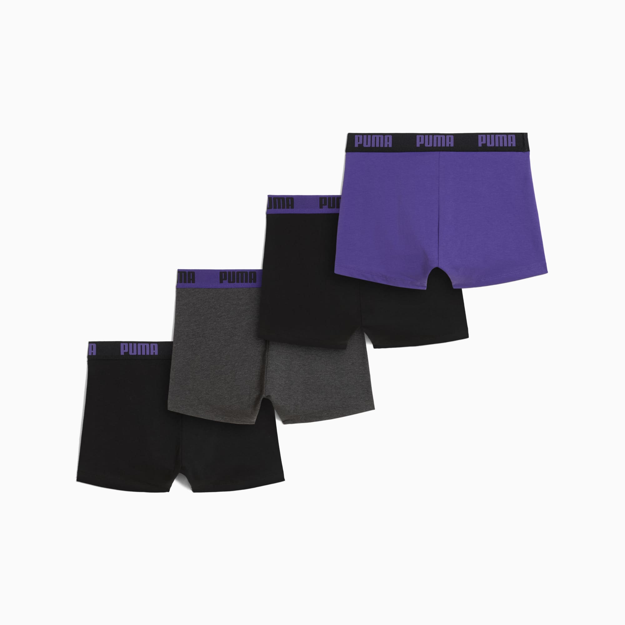 Boxers Men (4-Pack), purple combo, large
