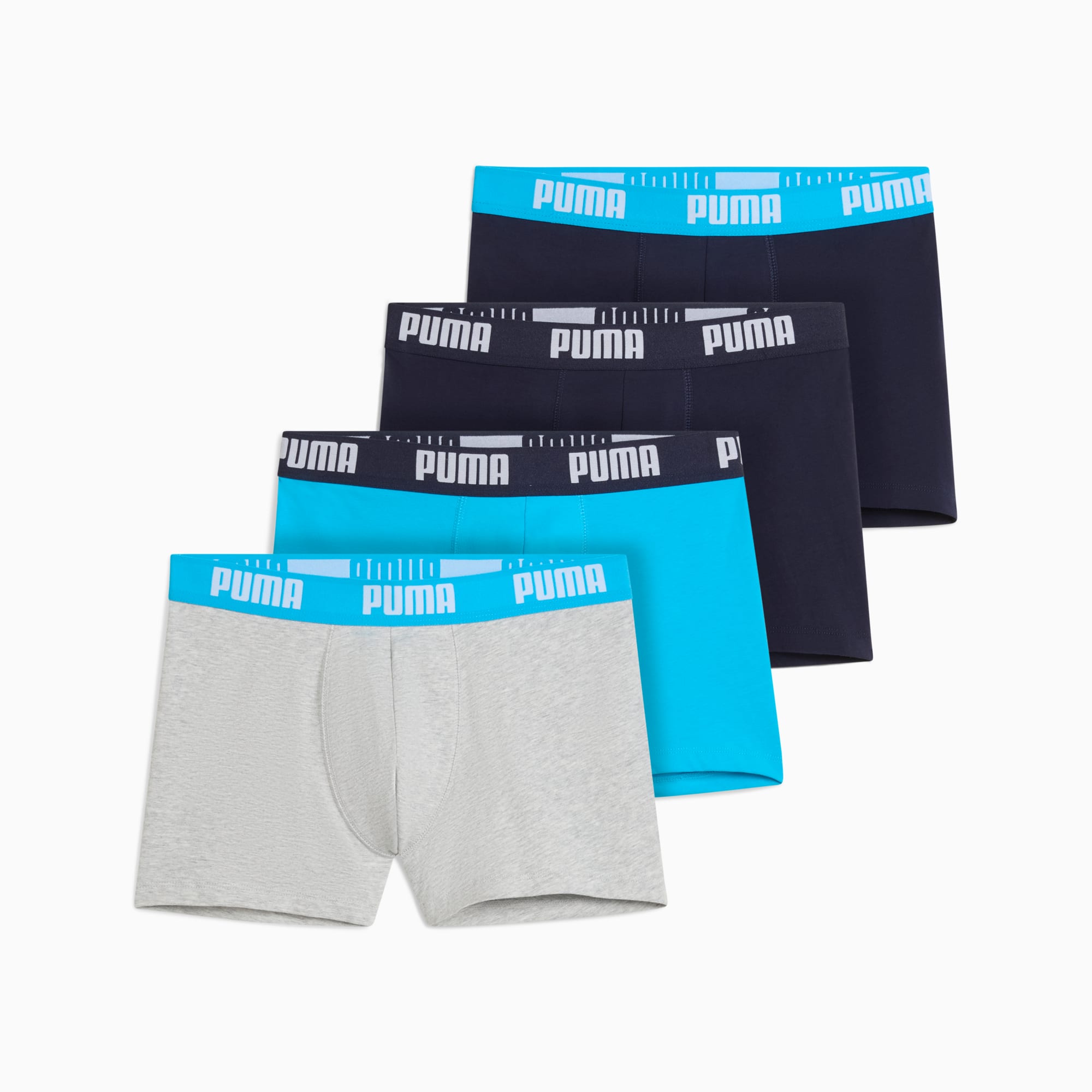 Boxers Men (4-Pack), blue combo, large