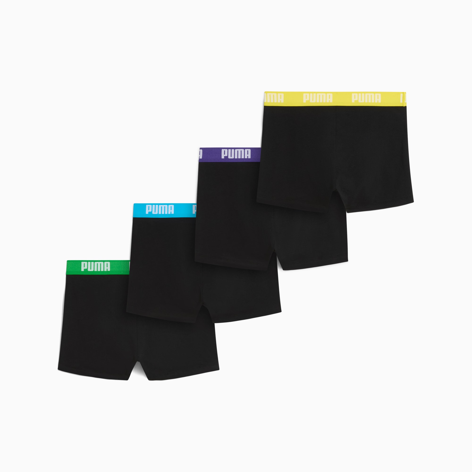Boxers Men (4-Pack), black / various logo colors, large