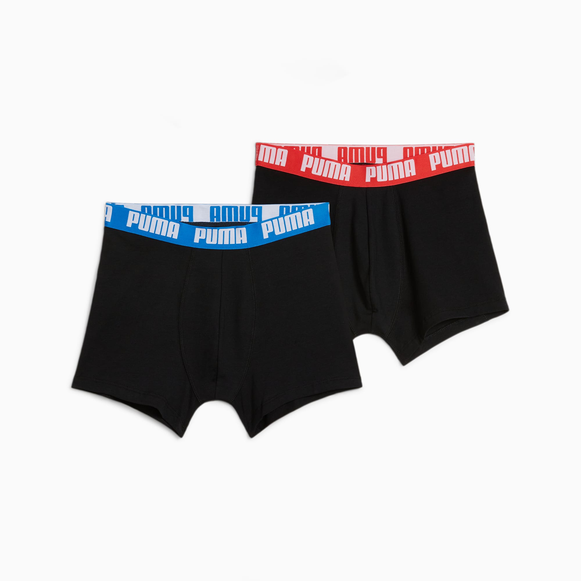 Calzoncillos bóxer Puma Heritage Stripe Boxer 2er Pack Schwarz F200 