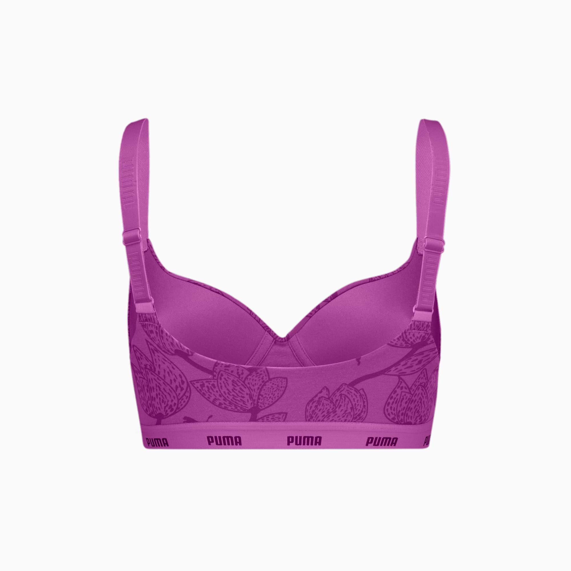PUMA Kurzes Top Damen, purple, large