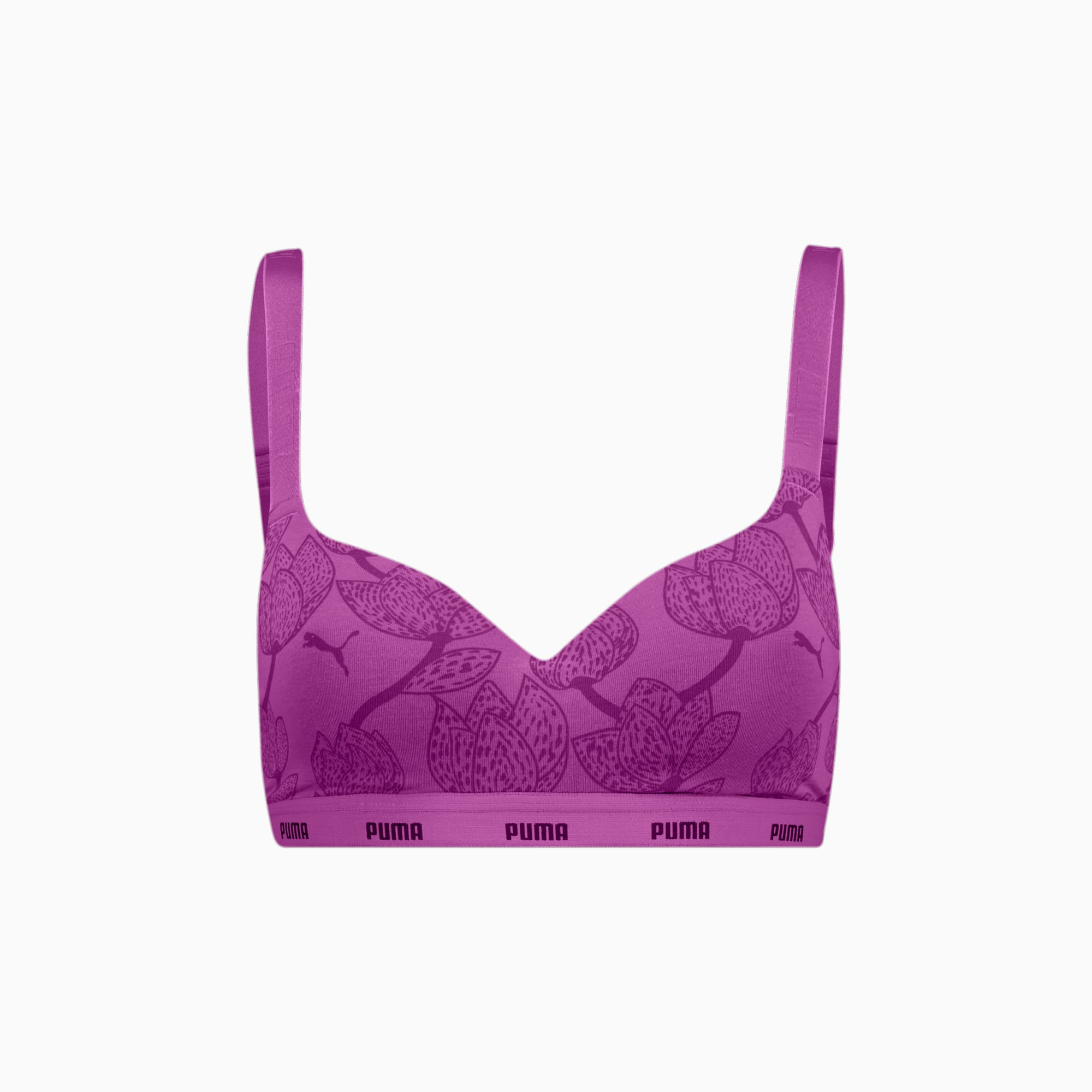 PUMA Women's Short Top, purple, large